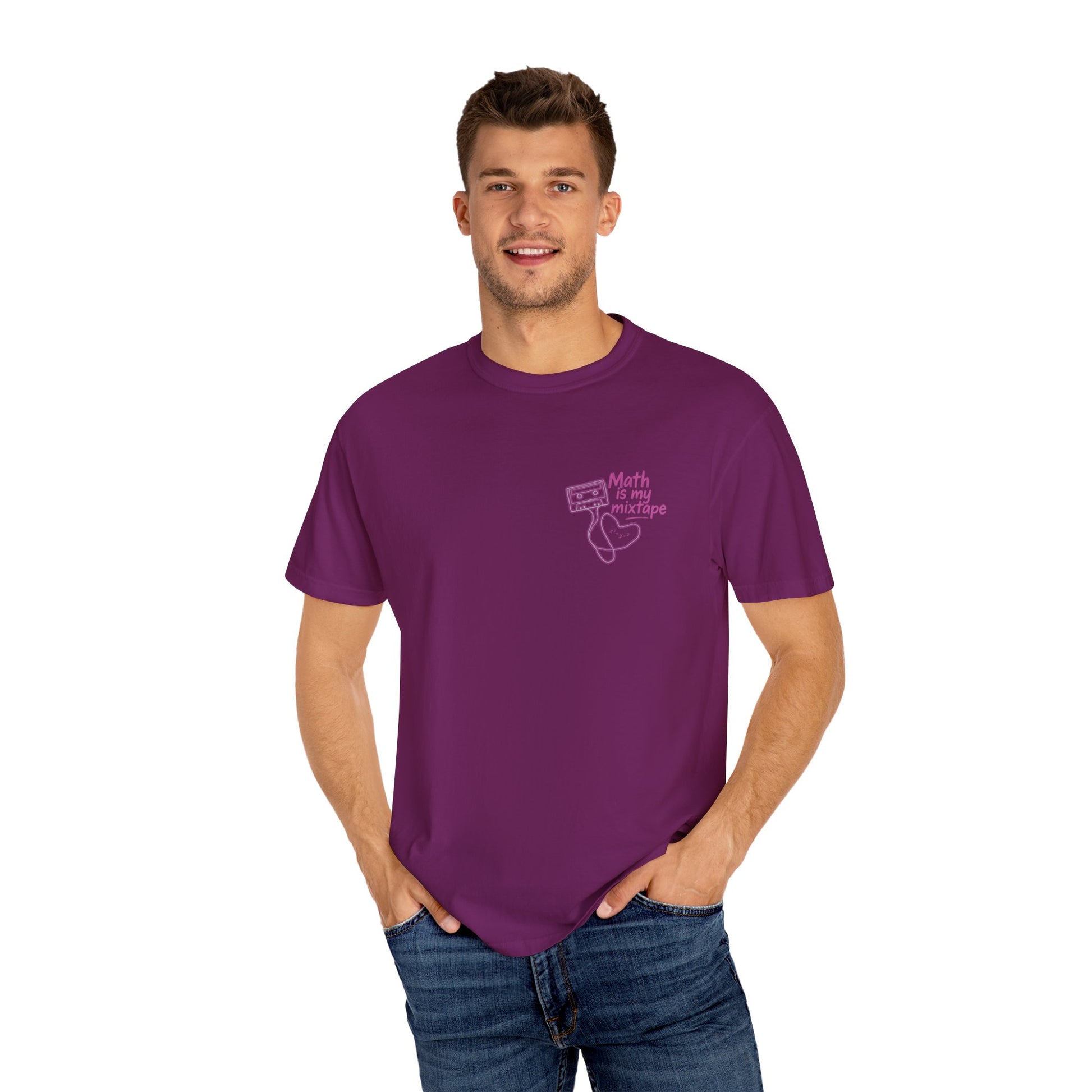 Math Is My Mixtape Shirt - Emo Math Teacher Shirt, I Speak Fluent Angst and Algebra Tee, Two-Sided Teacher Shirt