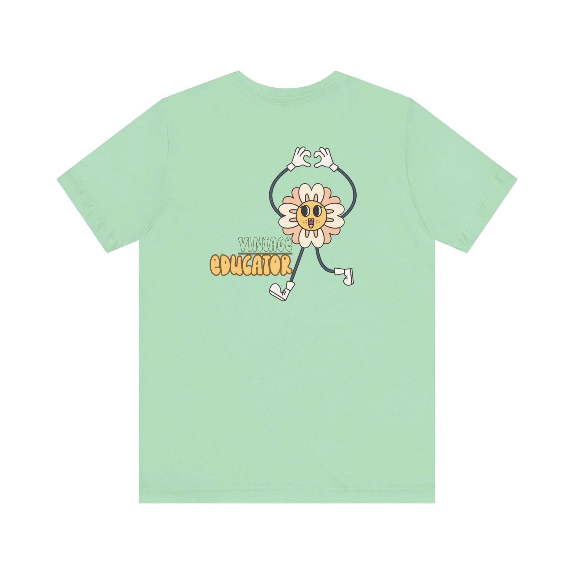 Vintage Educator – Two-Sided Teacher Tee