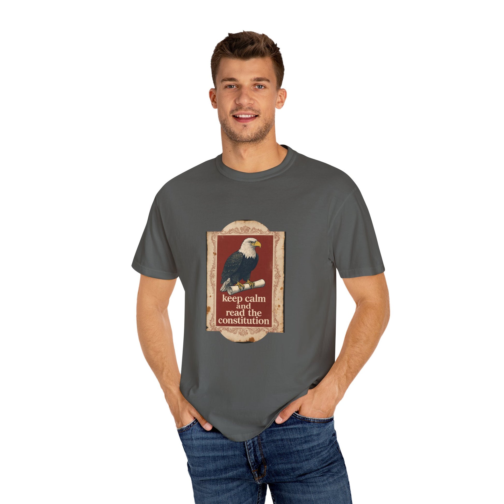 Keep Calm and Read the Constitution Tee