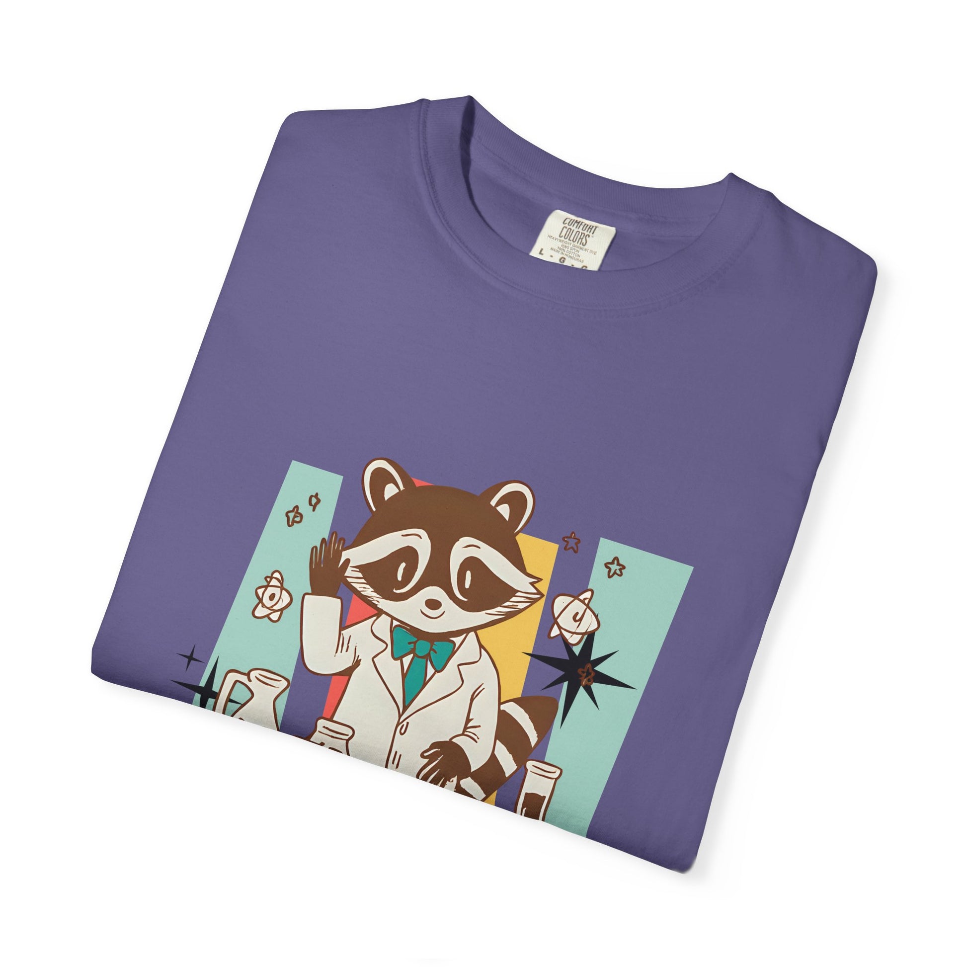 Ion the Prize Shirt | Chemistry Teacher Tee | Science Humor | Vintage Raccoon Scientist