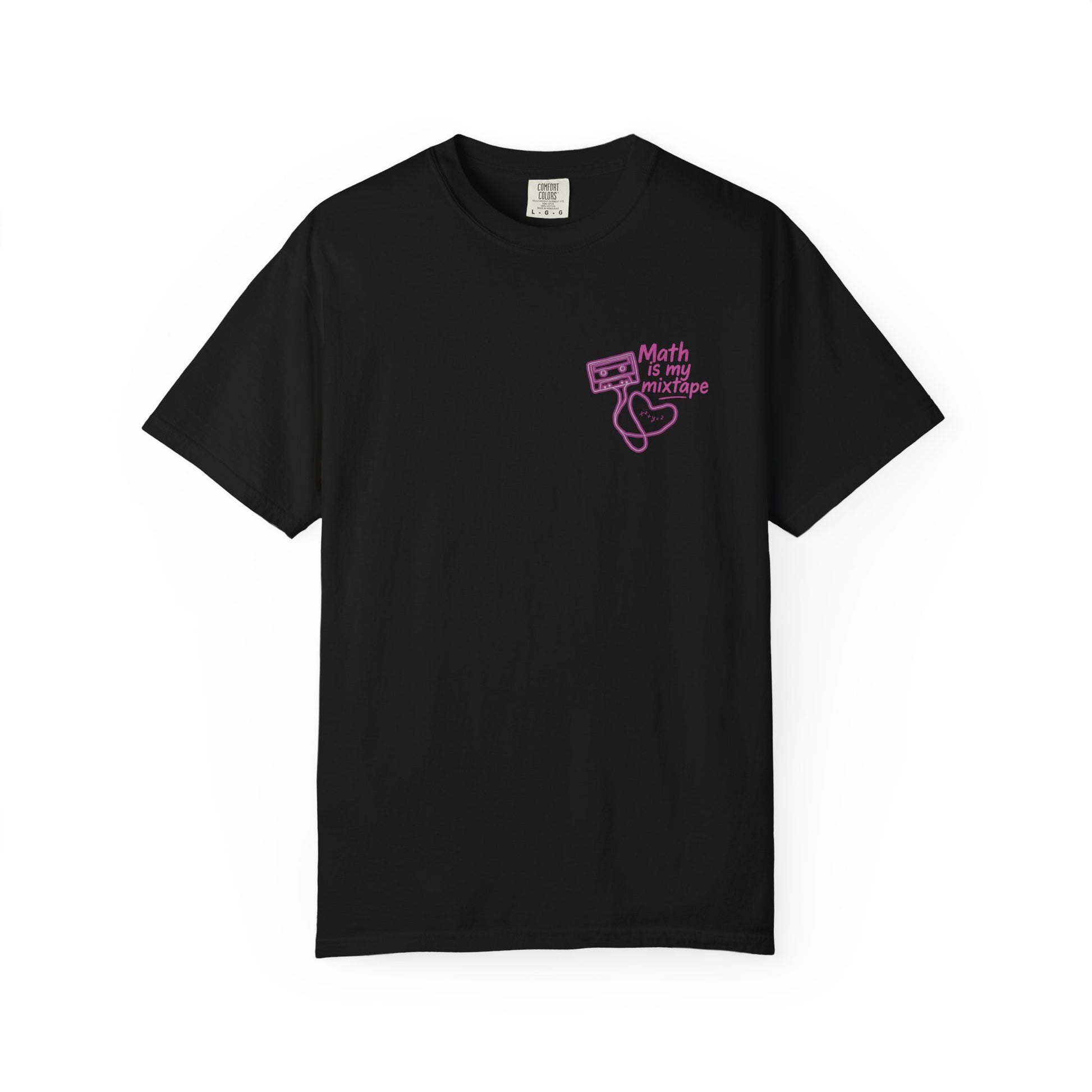 Math Is My Mixtape Shirt - Emo Math Teacher Shirt, I Speak Fluent Angst and Algebra Tee, Two-Sided Teacher Shirt