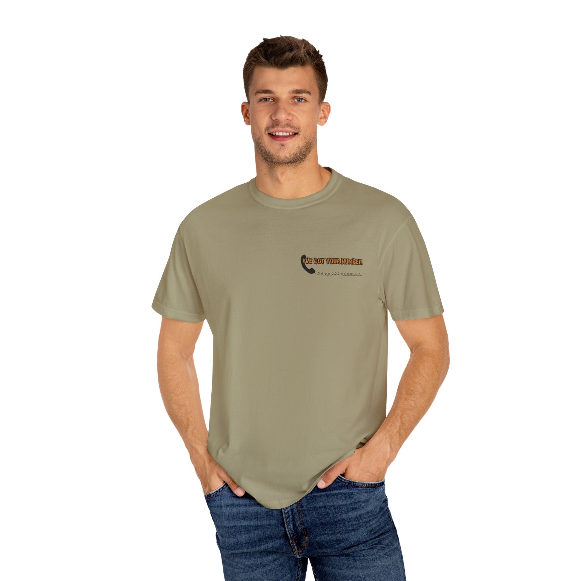 I've Got Your Number... Plot Twist Front and Back Tee