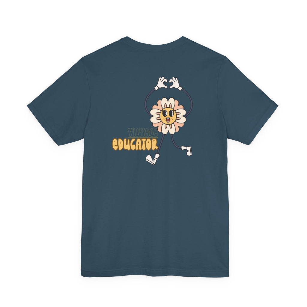 Vintage Educator – Two-Sided Teacher Tee