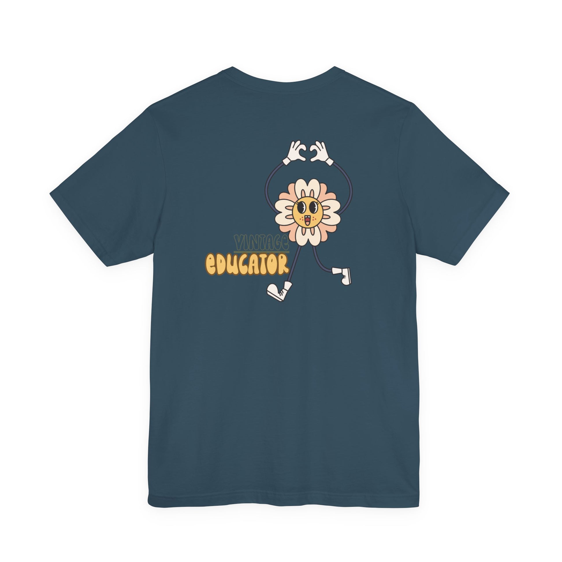 Vintage Educator – Two-Sided Teacher Tee