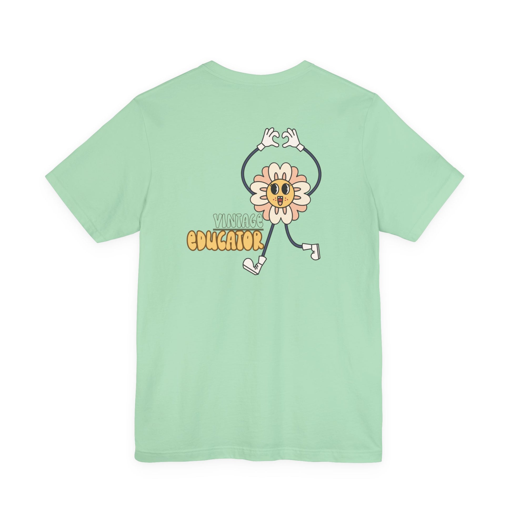 Vintage Educator – Two-Sided Teacher Tee