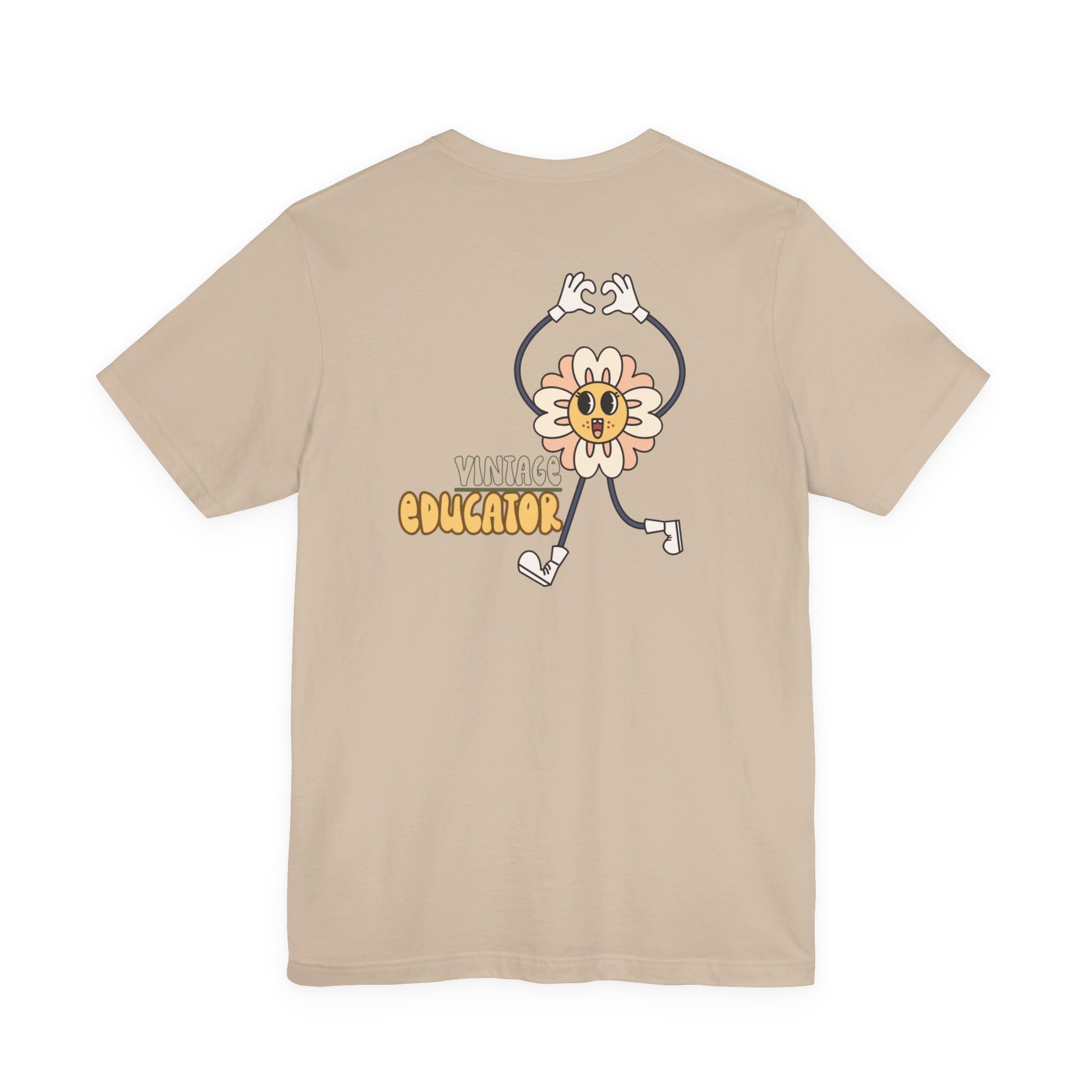 Vintage Educator – Two-Sided Teacher Tee
