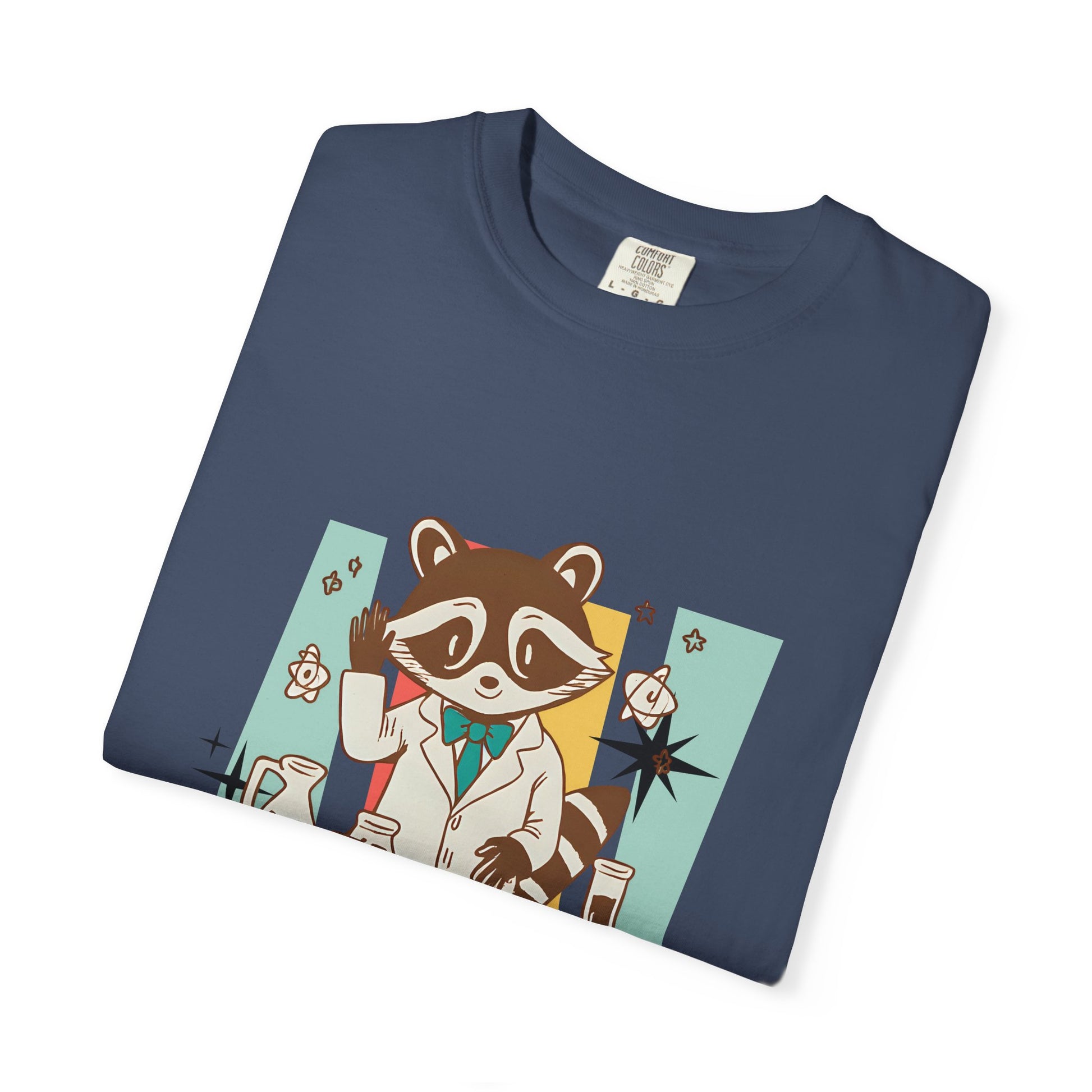 Ion the Prize Shirt | Chemistry Teacher Tee | Science Humor | Vintage Raccoon Scientist