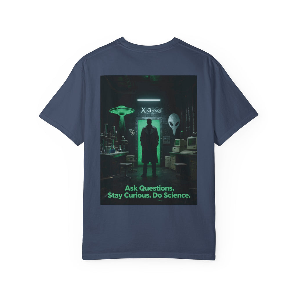 Stay Curious, Do Science X-Files Themed Tee
