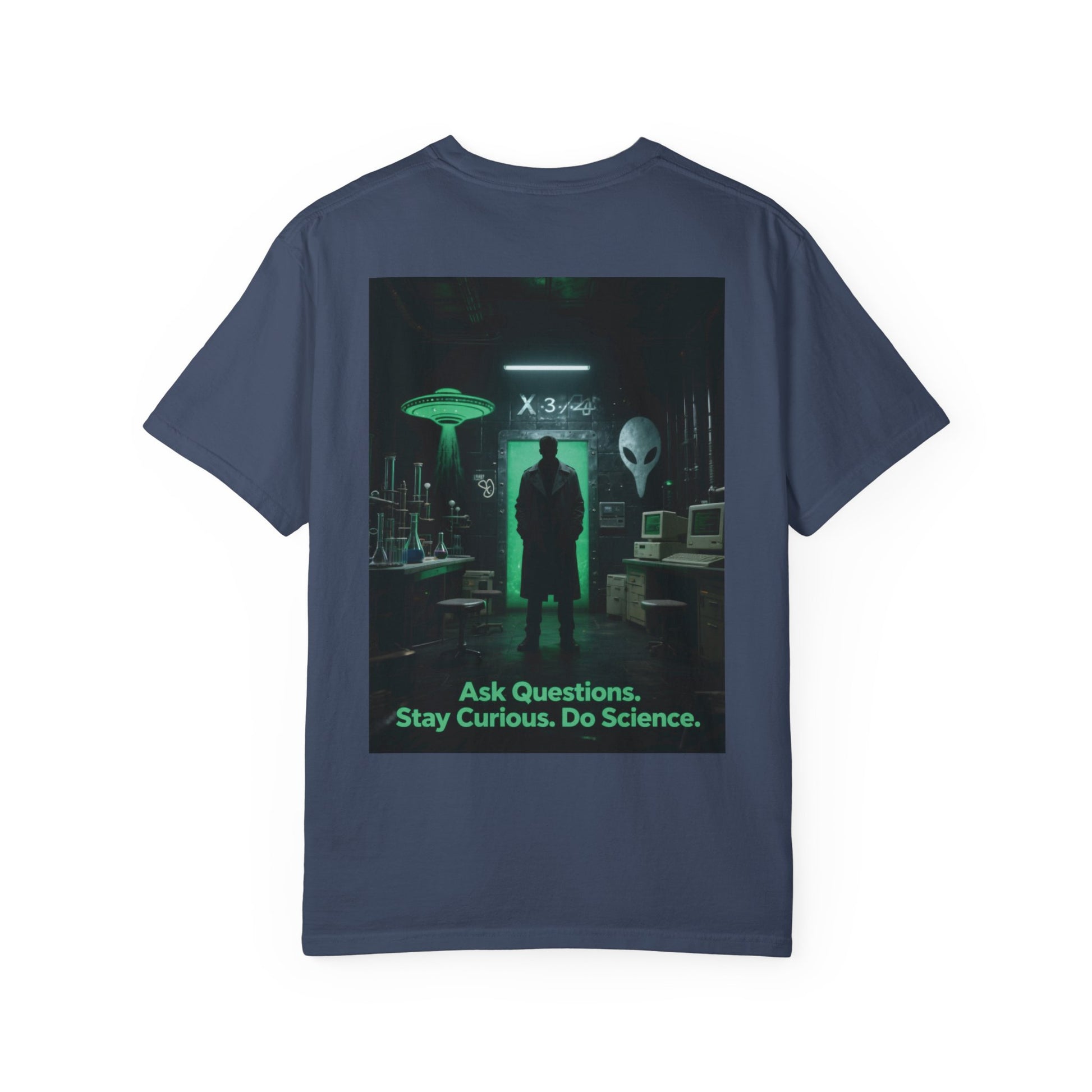 Stay Curious, Do Science X-Files Themed Tee