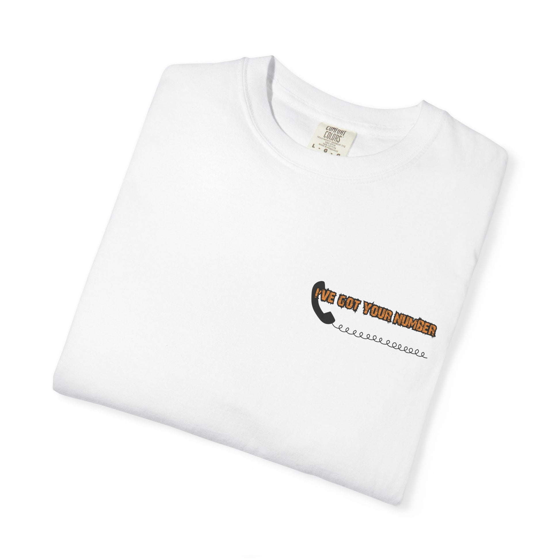 I've Got Your Number... Plot Twist Front and Back Tee