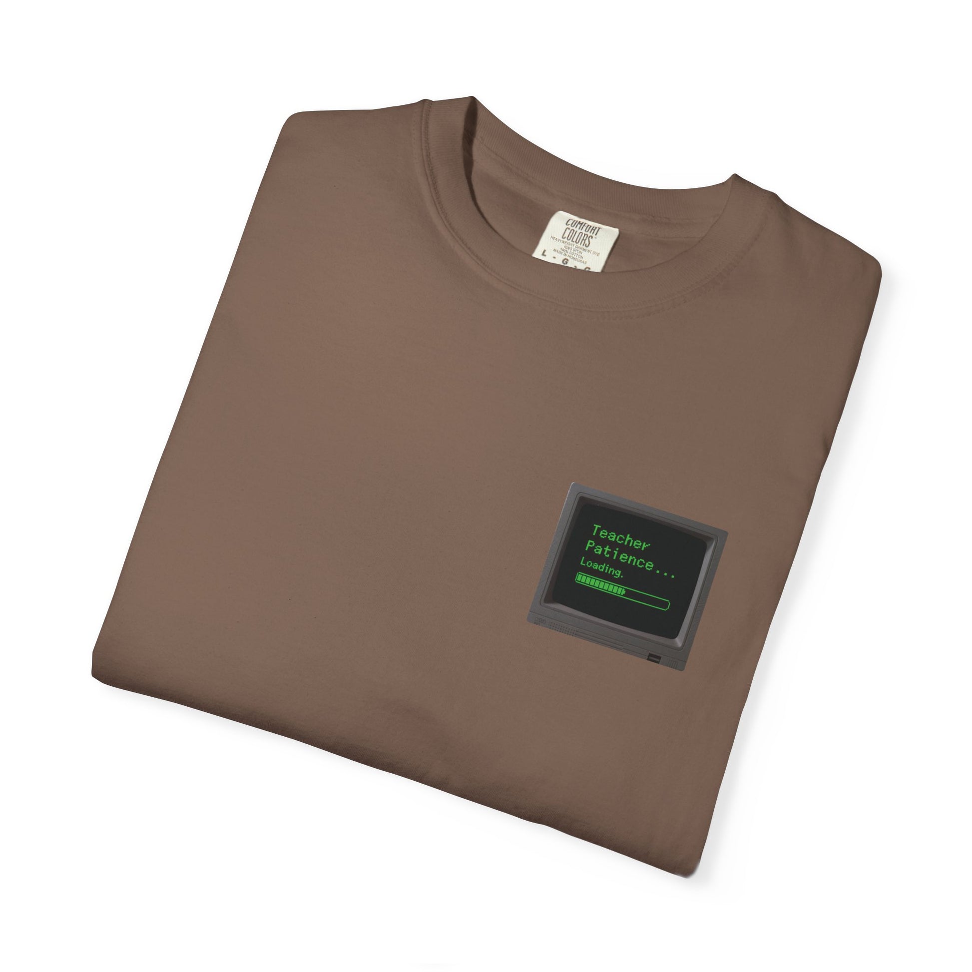 Teacher Patience Loading Shirt -  Retro 80s Computer Style Teacher Tee, Funny Back to School Shirt