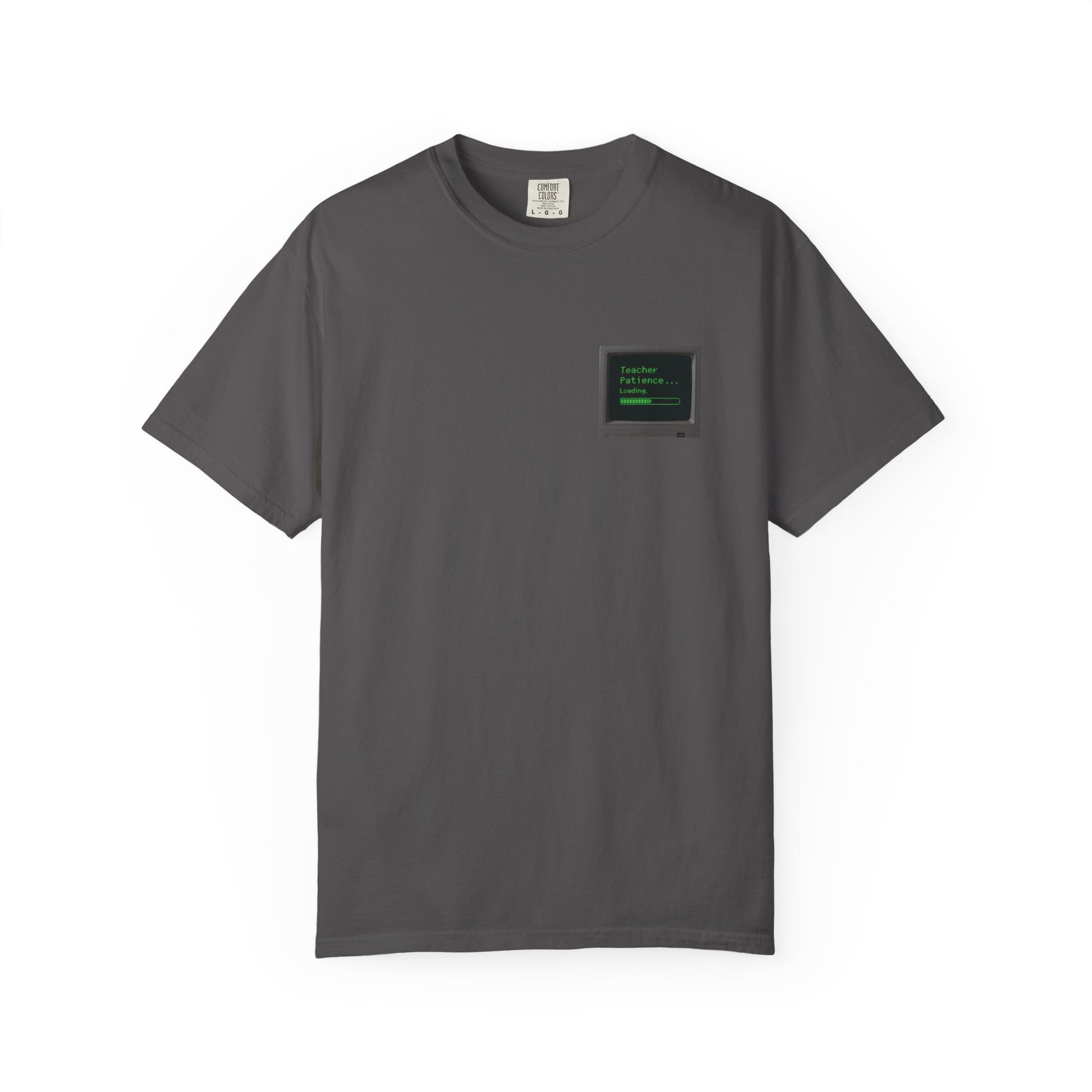 Teacher Patience Loading Shirt -  Retro 80s Computer Style Teacher Tee, Funny Back to School Shirt