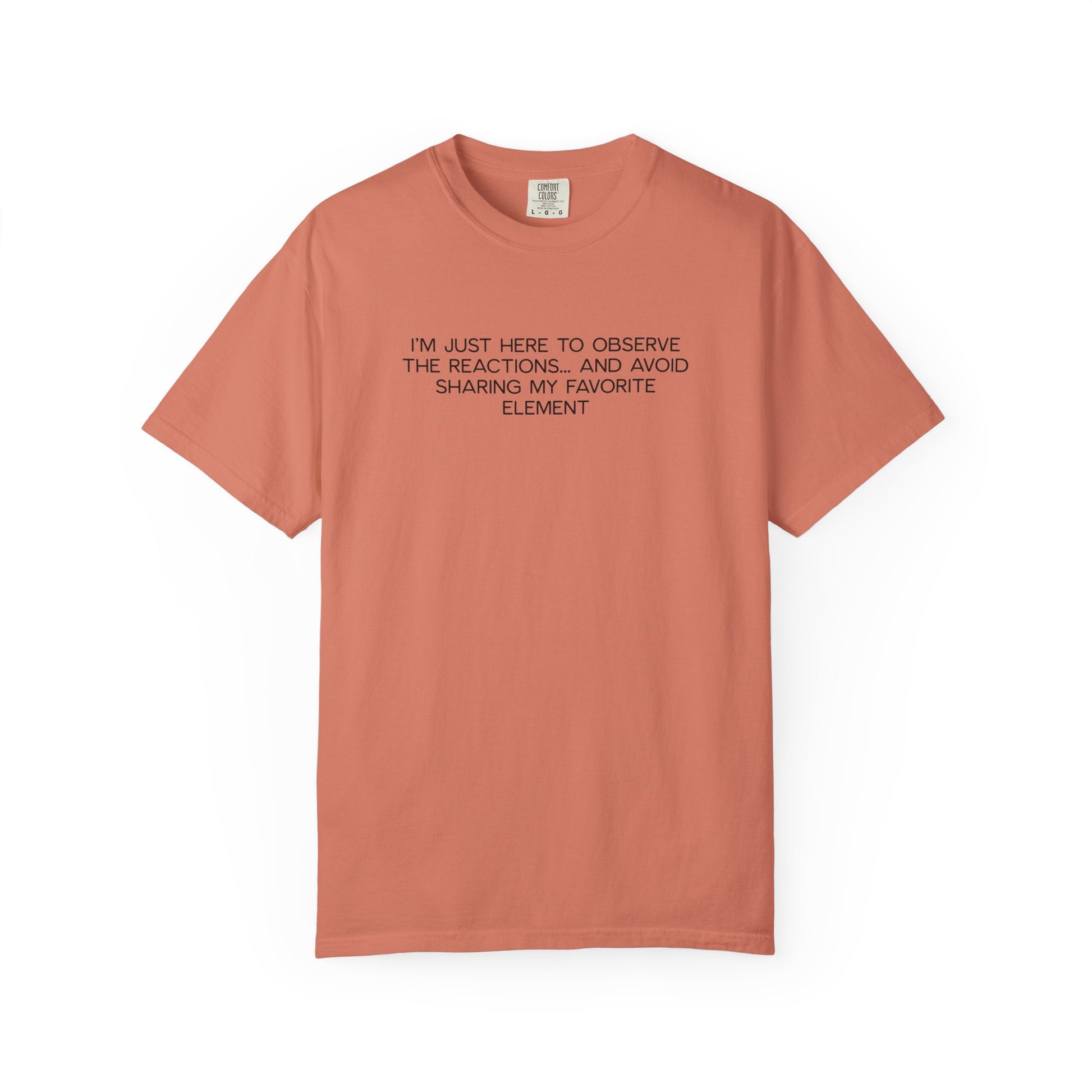 Science Squad Shirt - Funny Teacher PD Day Tee, I'm Just Here to Observe Shirt, Sarcastic Science Team Shirt, Two-Sided
