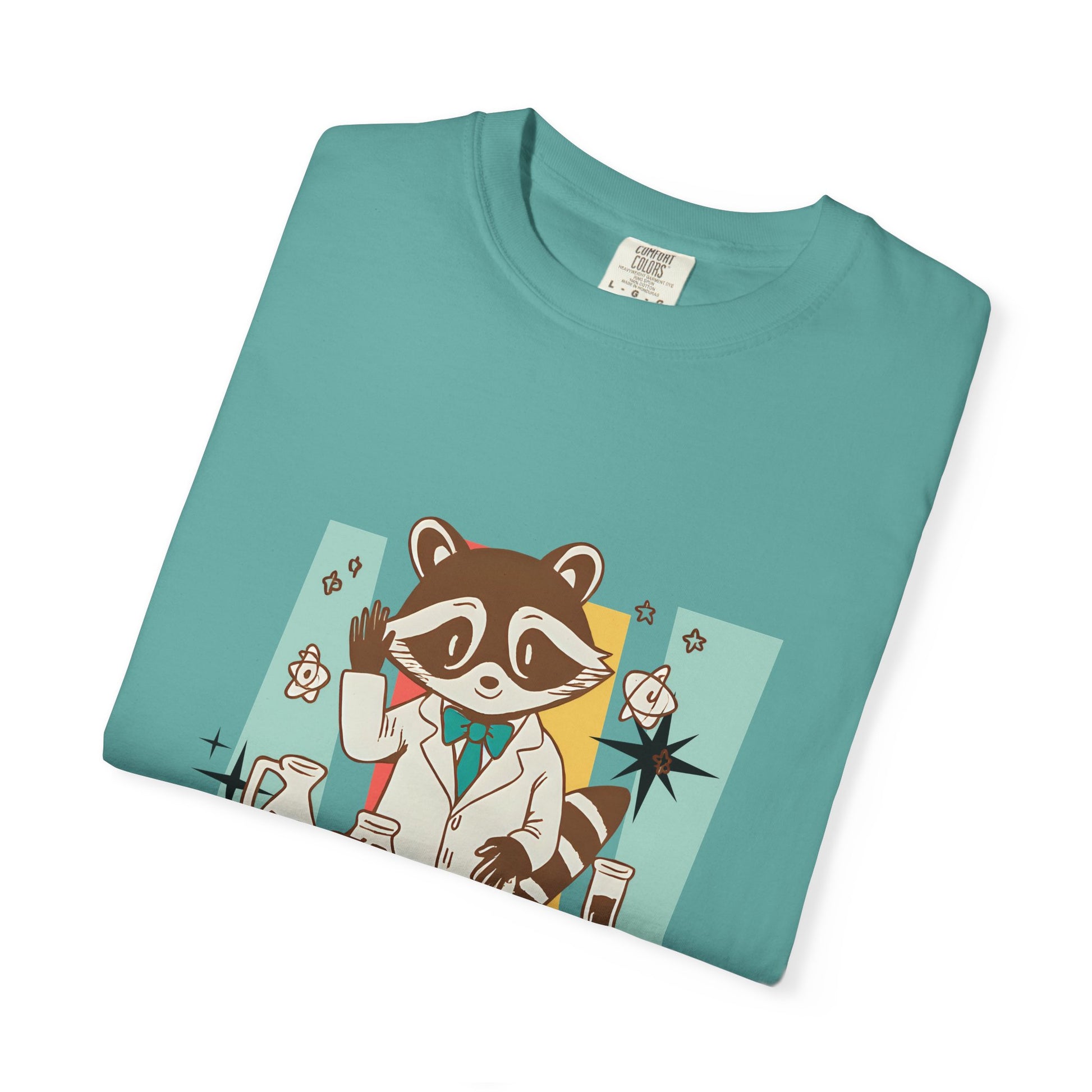 Ion the Prize Shirt | Chemistry Teacher Tee | Science Humor | Vintage Raccoon Scientist