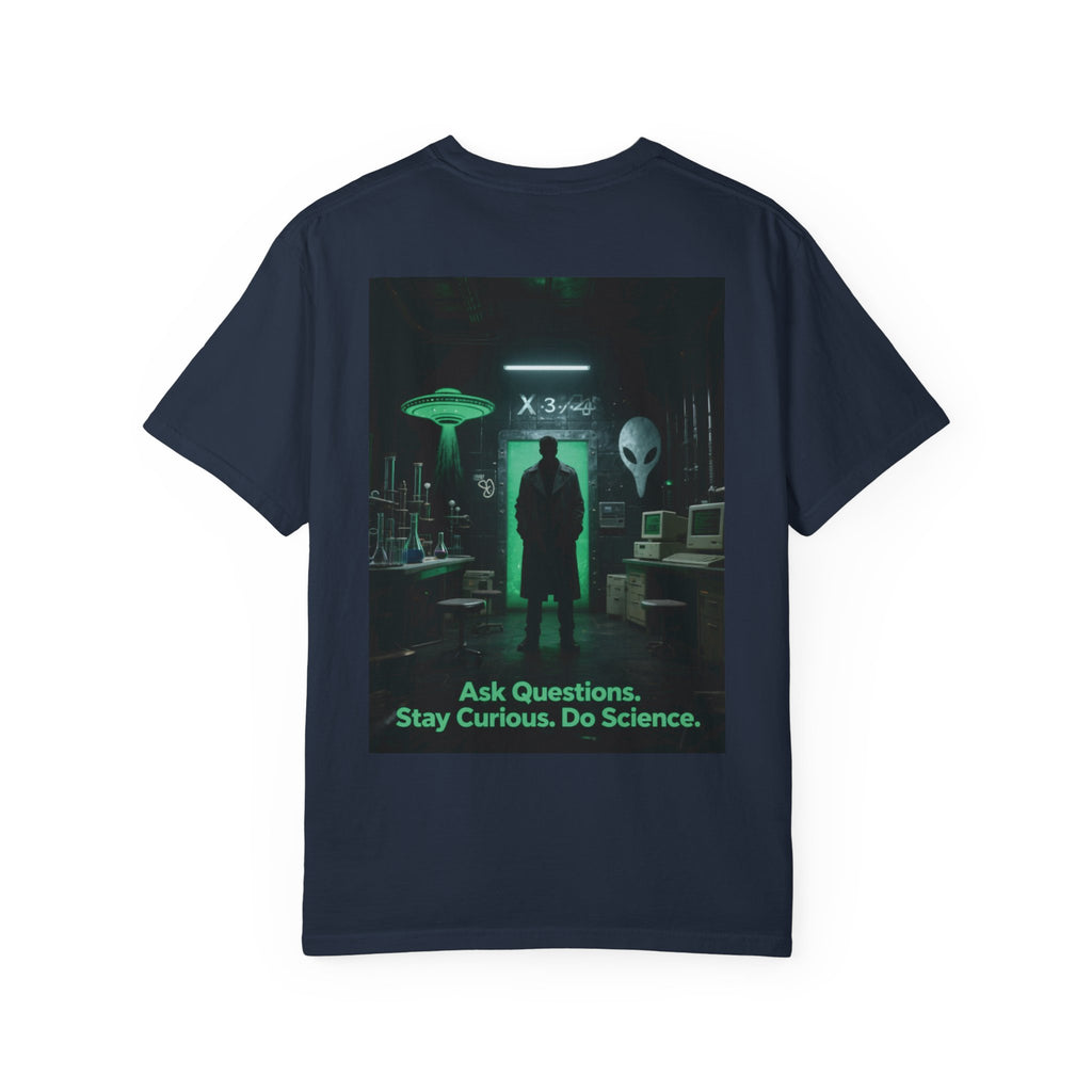 Stay Curious, Do Science X-Files Themed Tee
