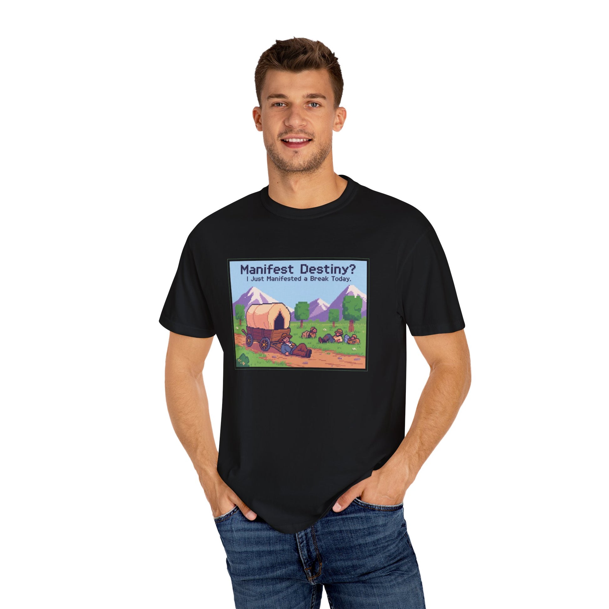 Oregon Trail Manifest Destiny Tee
