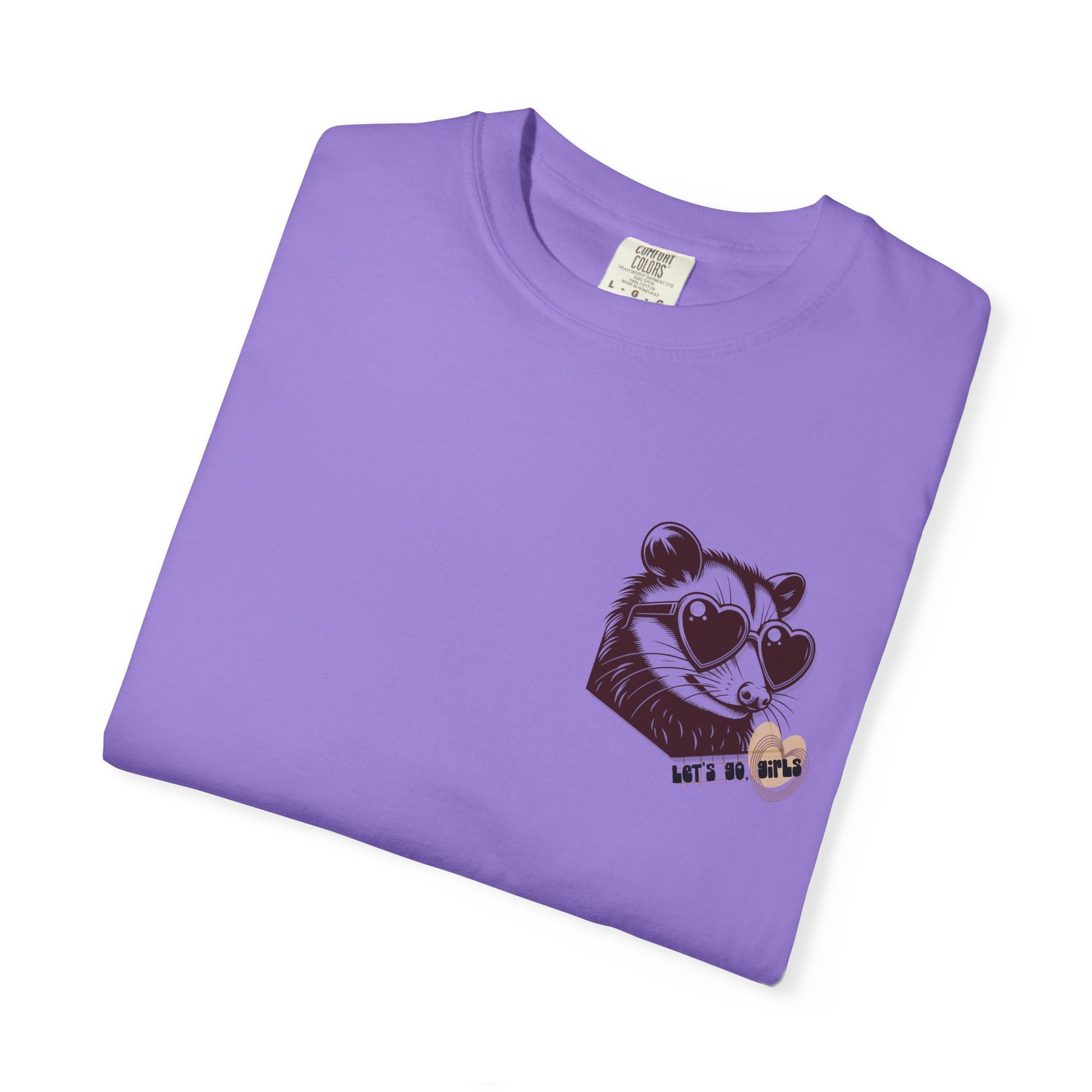 Let's Go Girls Raccoon Tee