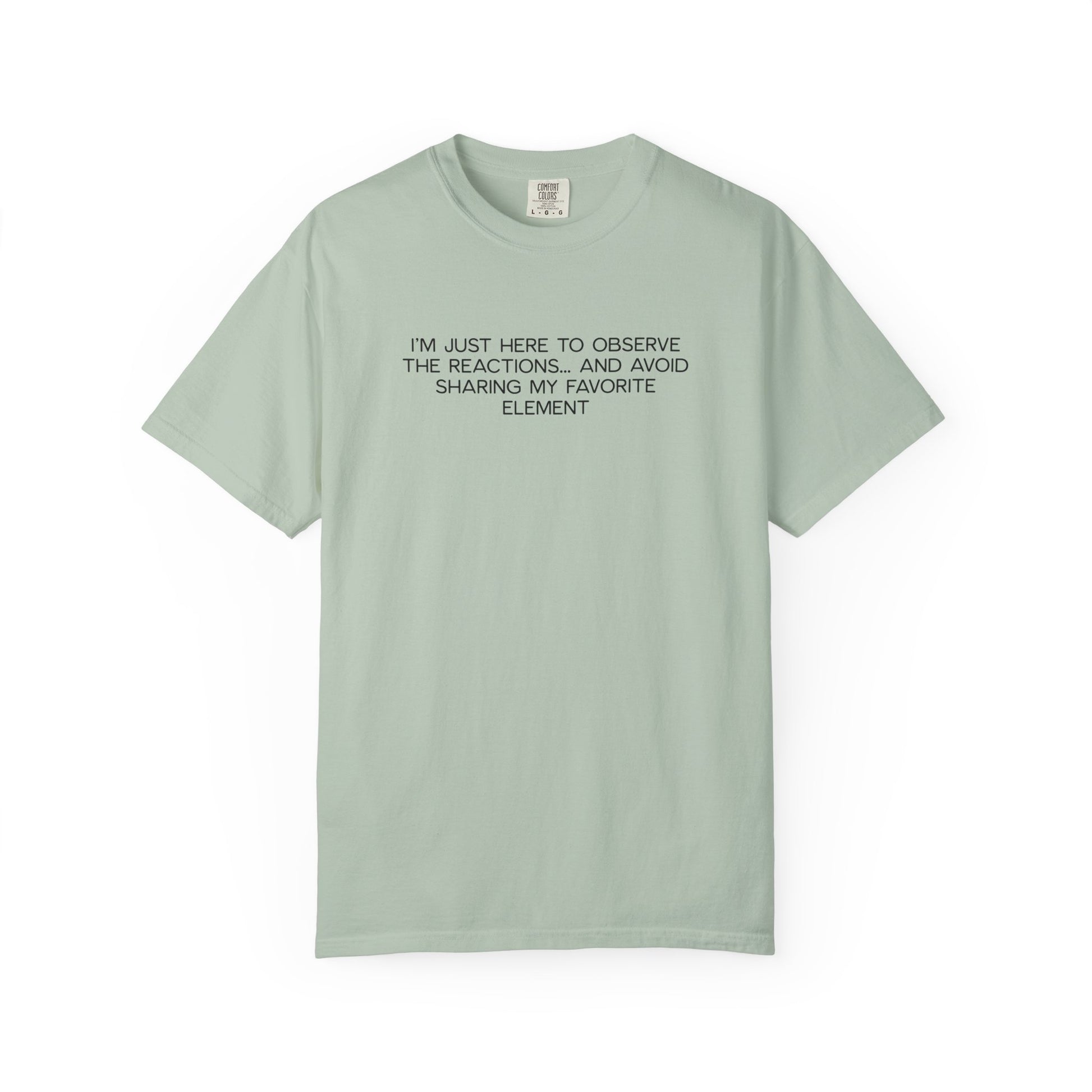 Science Squad Shirt - Funny Teacher PD Day Tee, I'm Just Here to Observe Shirt, Sarcastic Science Team Shirt, Two-Sided