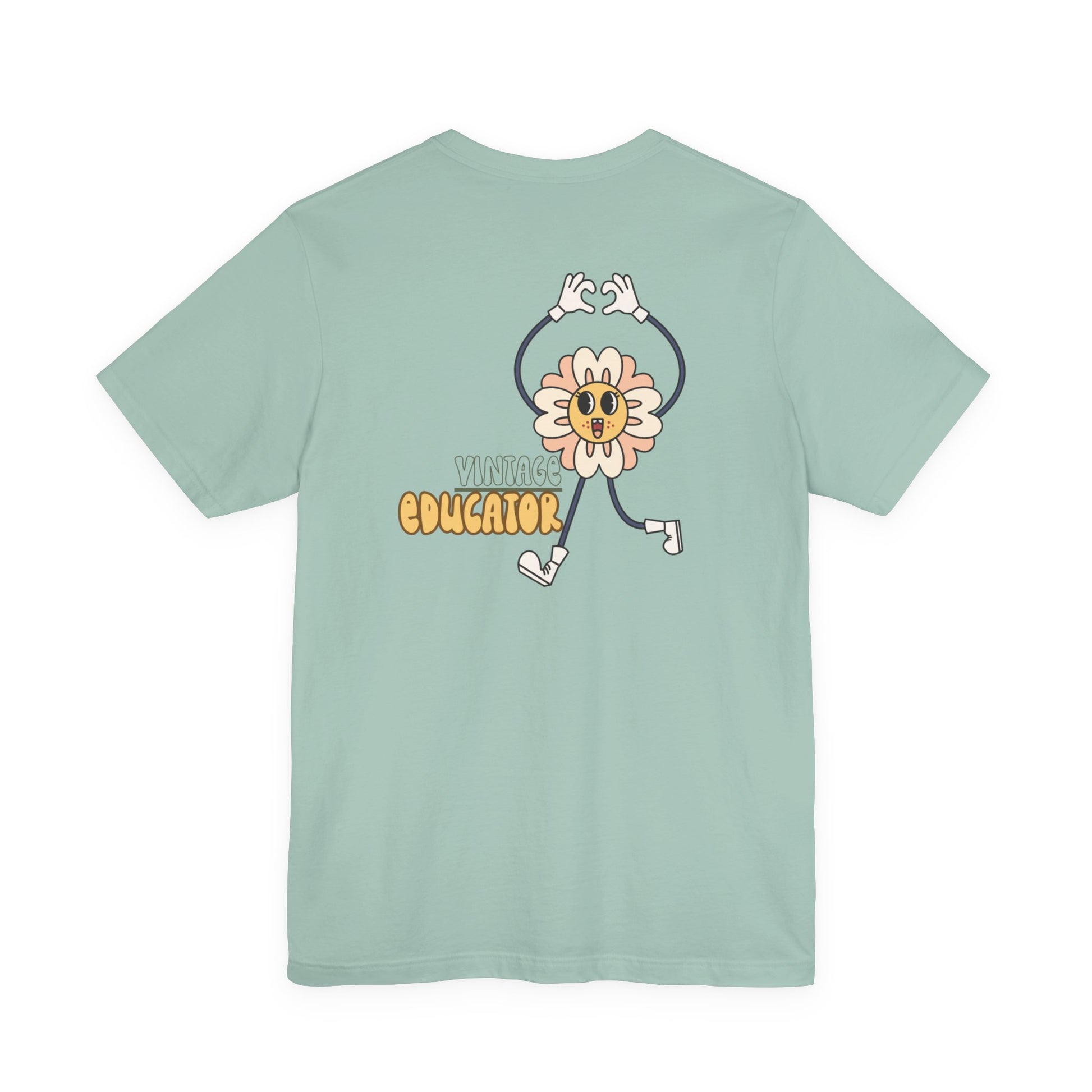 Vintage Educator – Two-Sided Teacher Tee