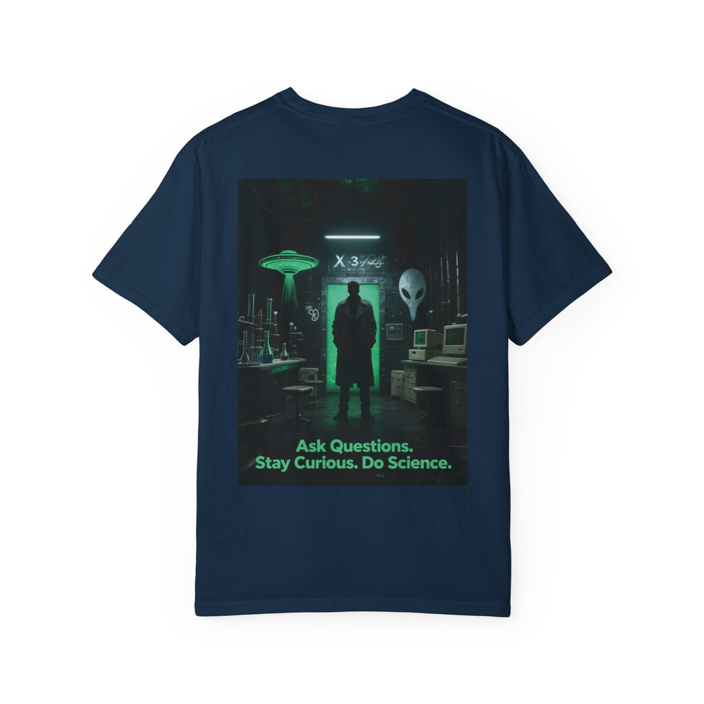 Stay Curious, Do Science X-Files Themed Tee
