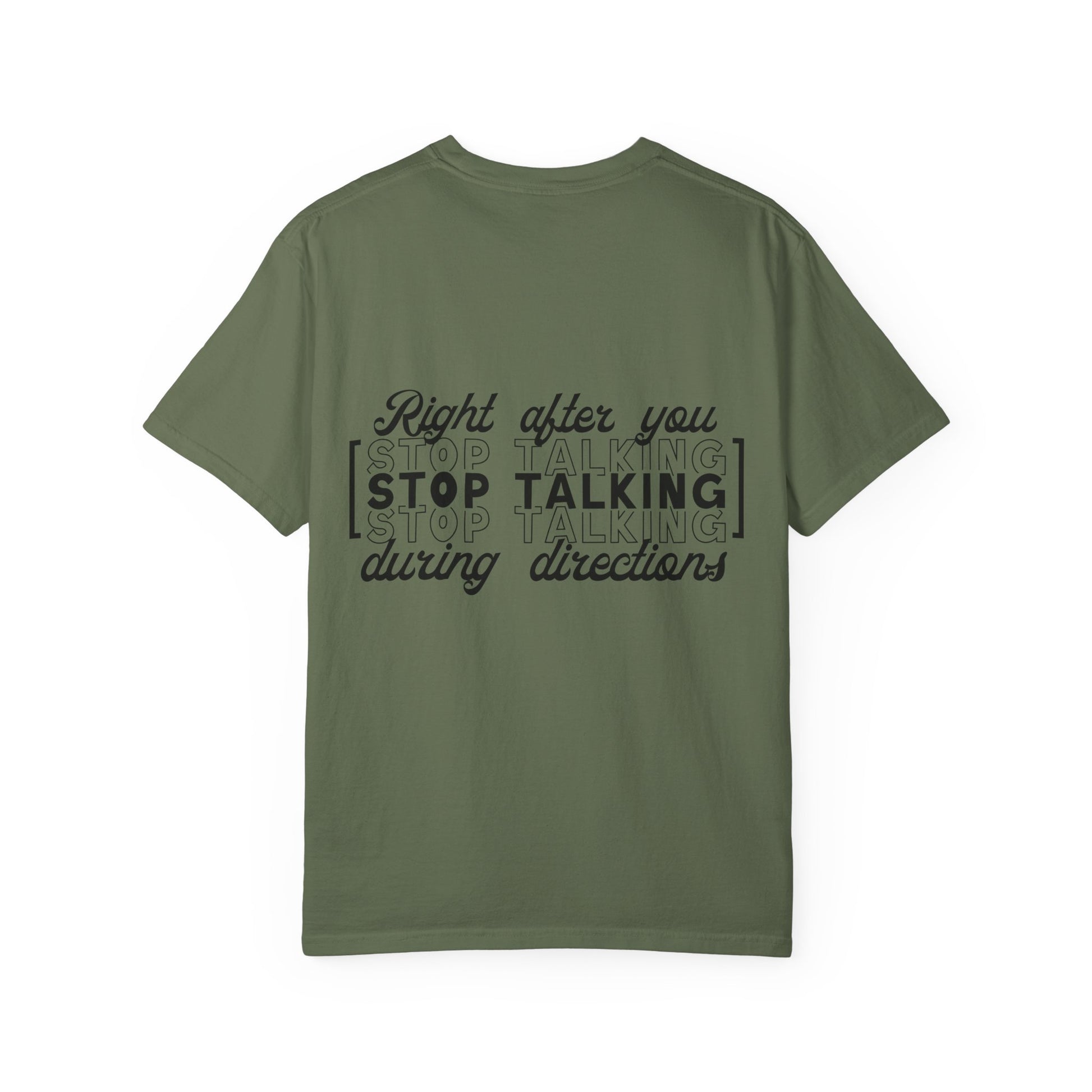 Motivational Sarcastic Directions Tee