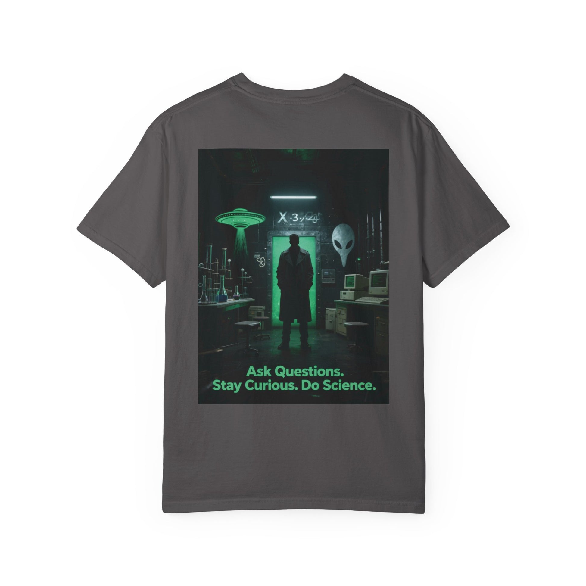 Stay Curious, Do Science X-Files Themed Tee