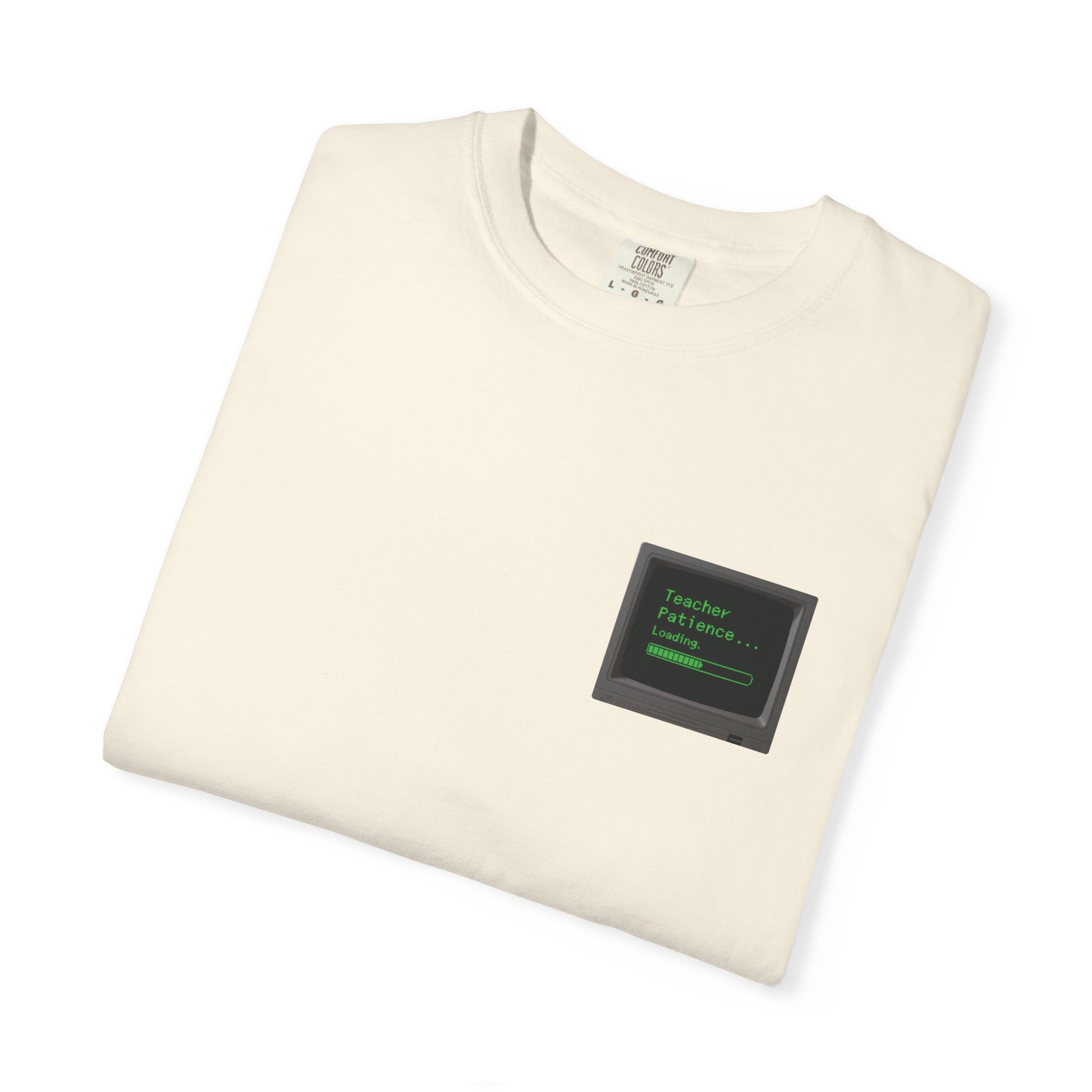 Teacher Patience Loading Shirt -  Retro 80s Computer Style Teacher Tee, Funny Back to School Shirt