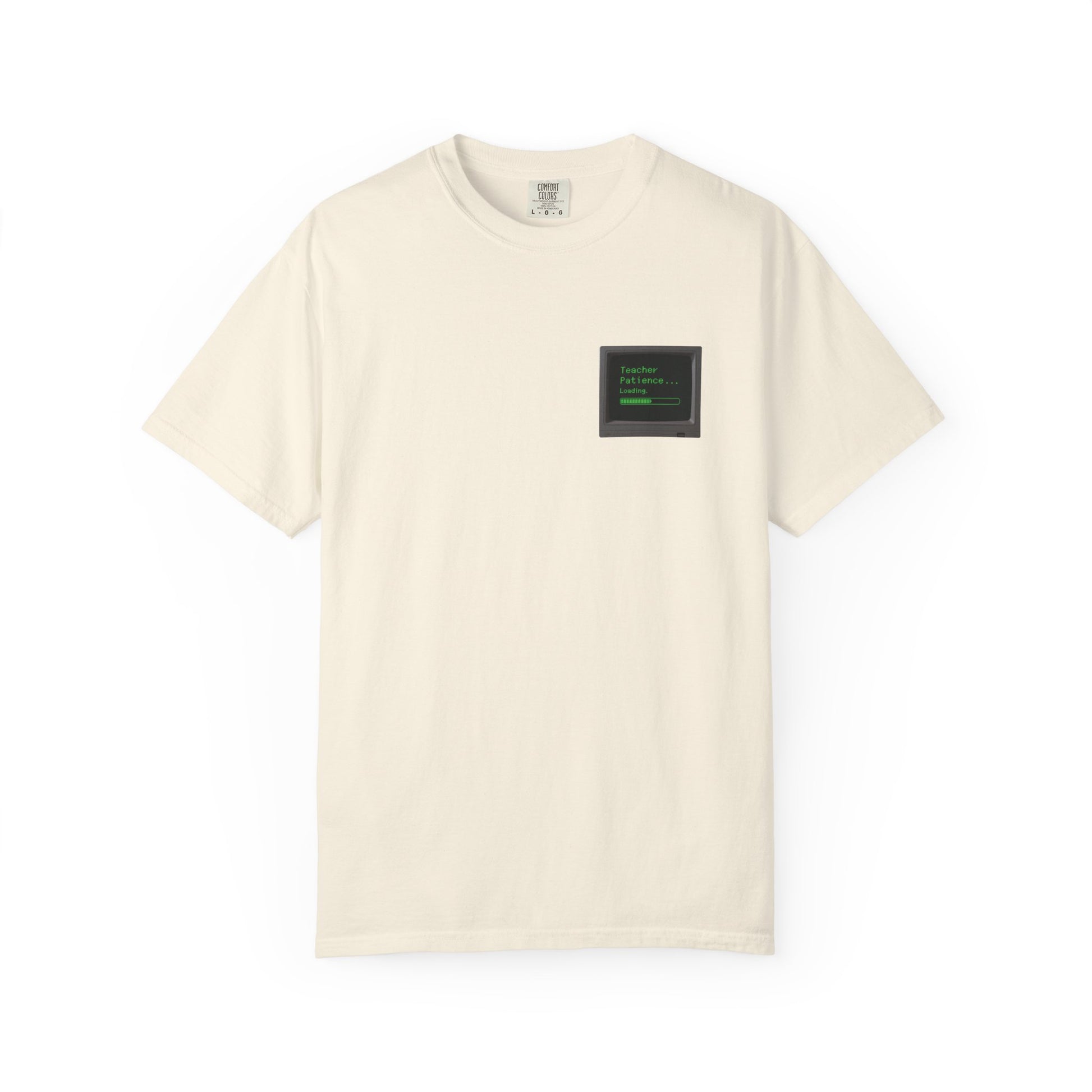 Teacher Patience Loading Shirt -  Retro 80s Computer Style Teacher Tee, Funny Back to School Shirt