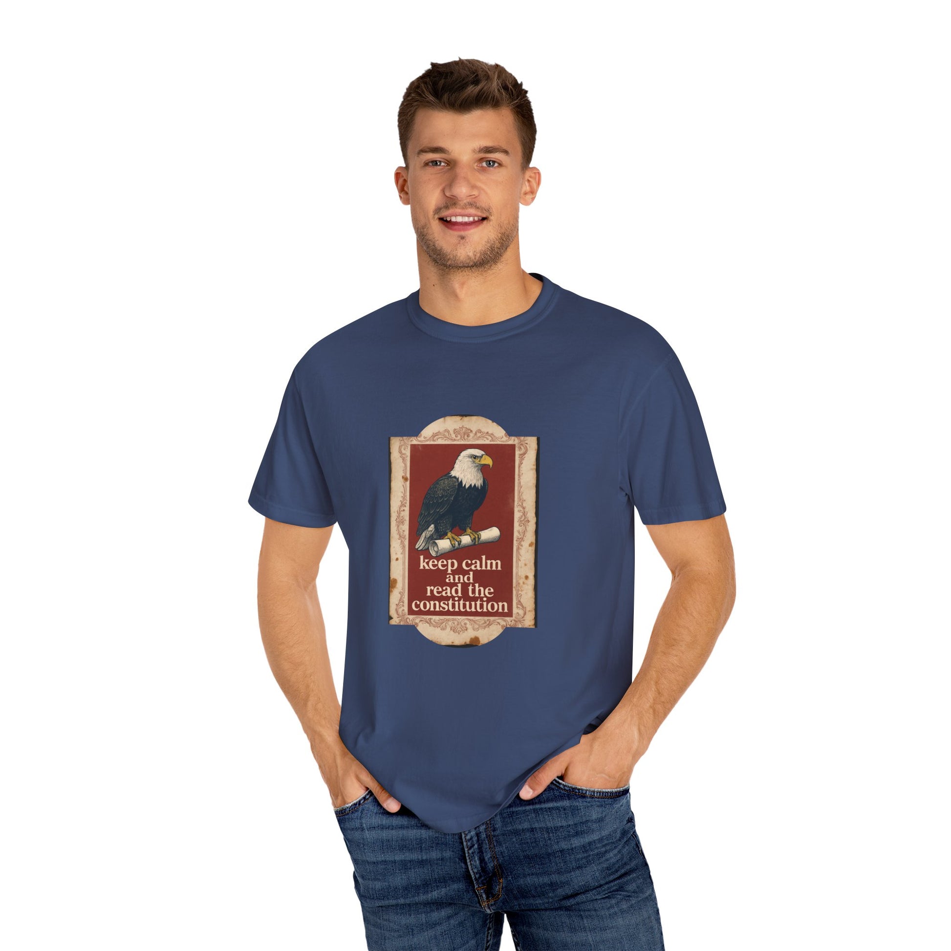 Keep Calm and Read the Constitution Tee