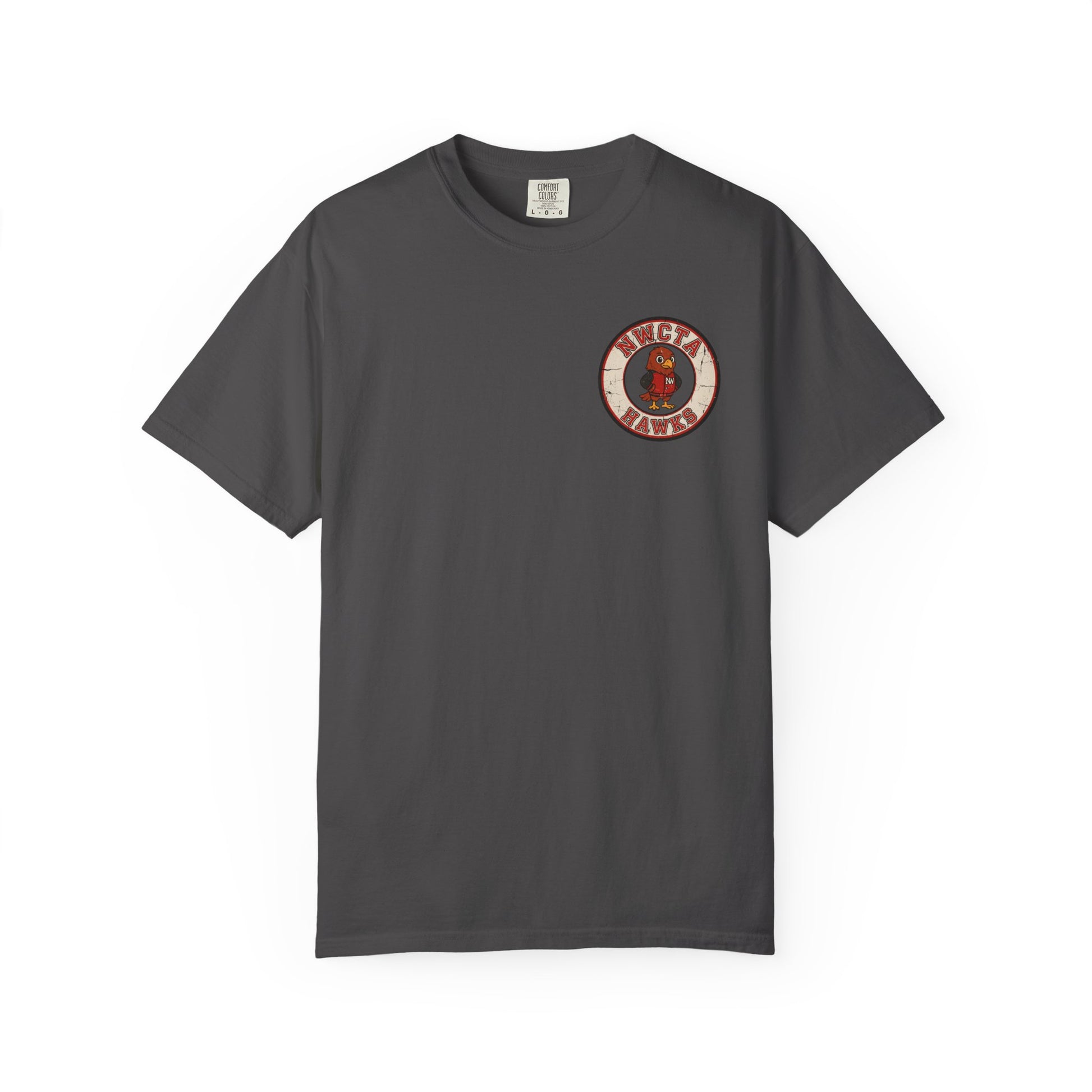Vintage Style Small Emblem NWCTA Hawk Tee