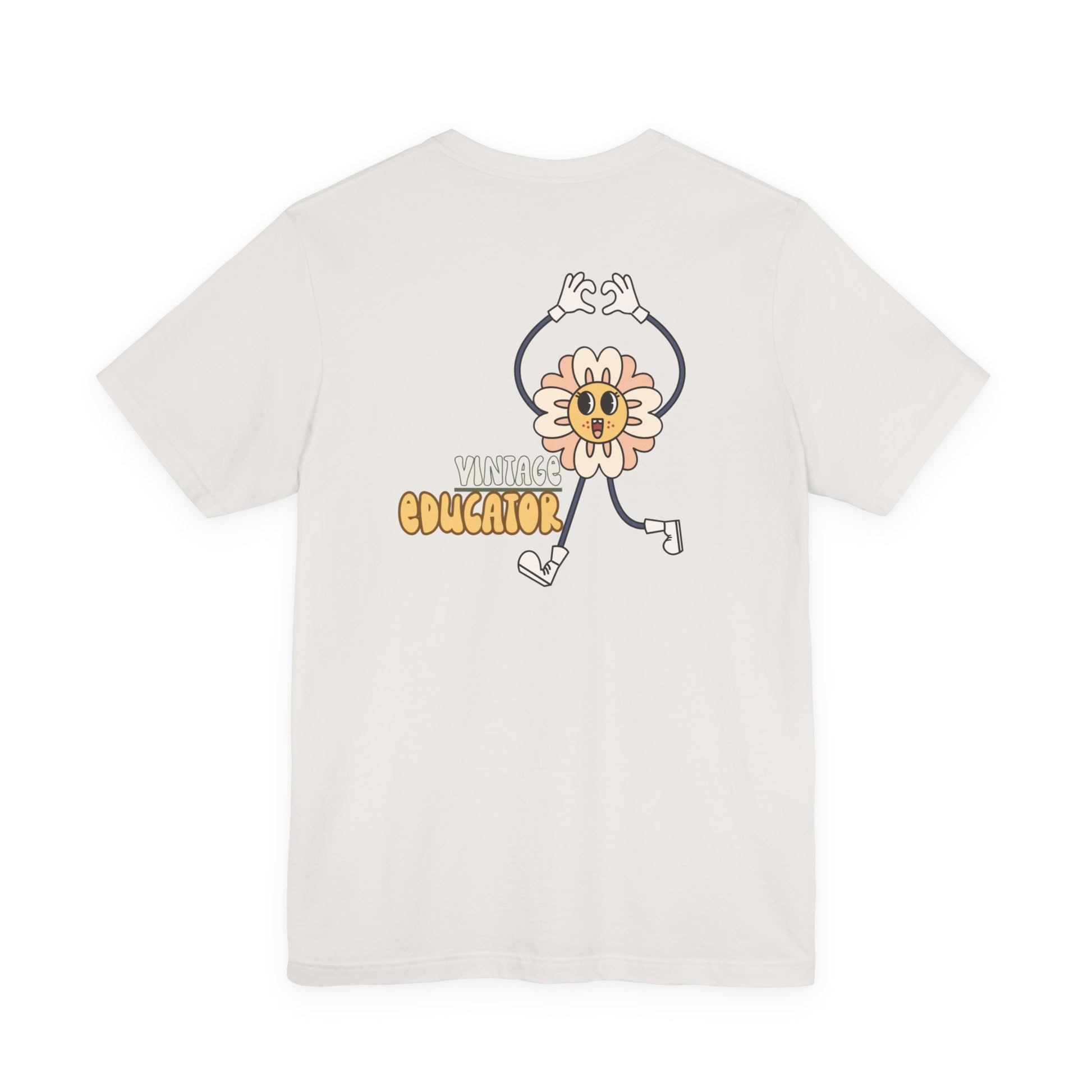 Vintage Educator – Two-Sided Teacher Tee
