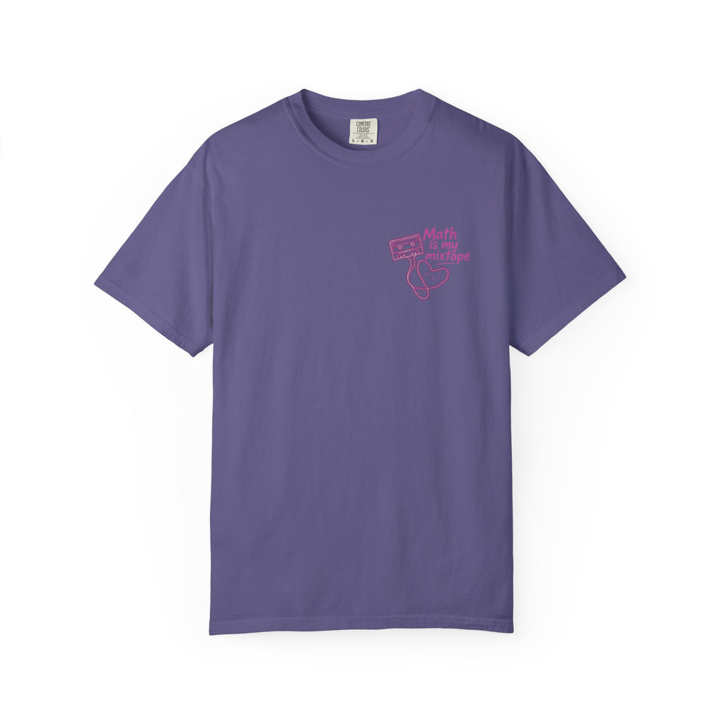 Math Is My Mixtape Shirt - Emo Math Teacher Shirt, I Speak Fluent Angst and Algebra Tee, Two-Sided Teacher Shirt
