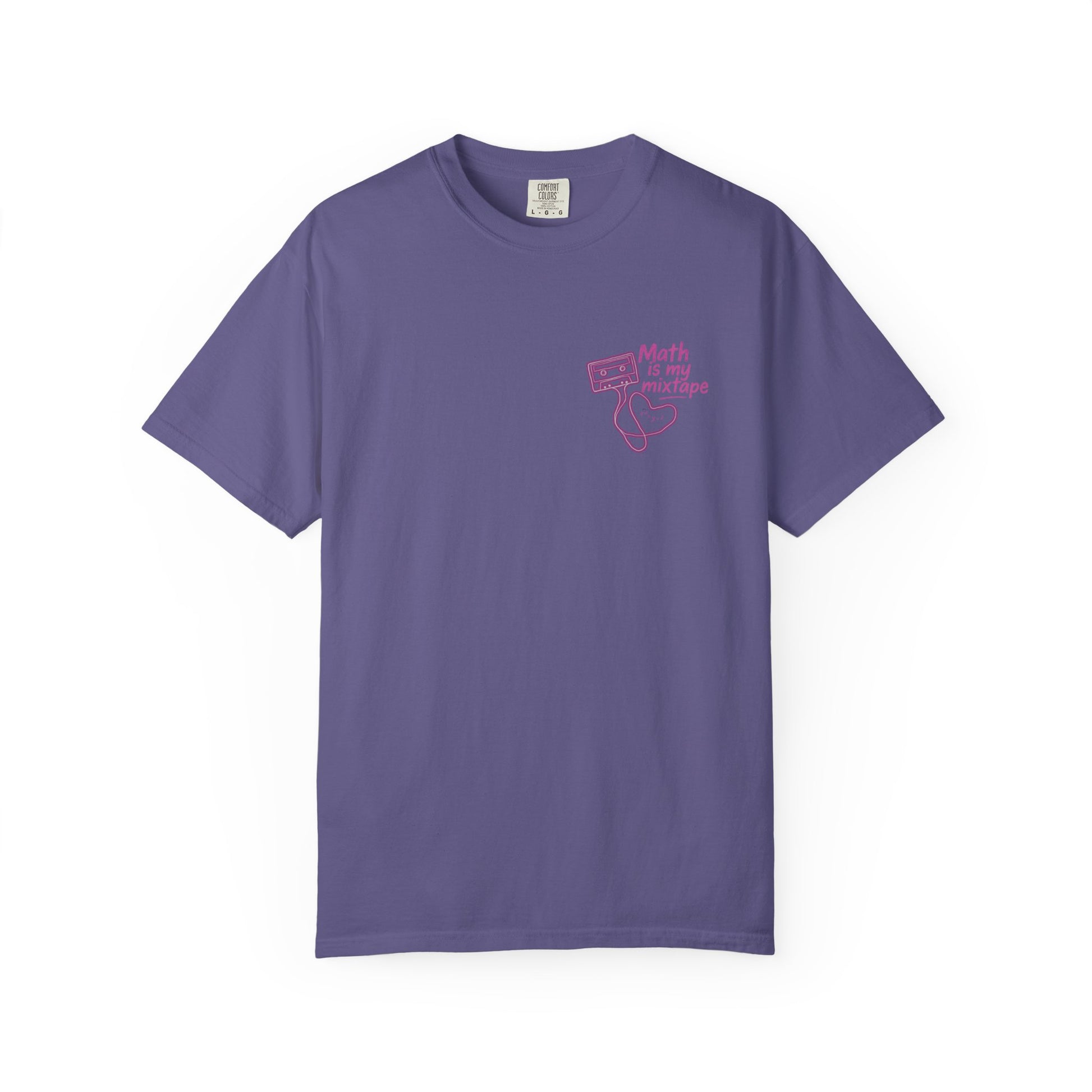 Math Is My Mixtape Shirt - Emo Math Teacher Shirt, I Speak Fluent Angst and Algebra Tee, Two-Sided Teacher Shirt
