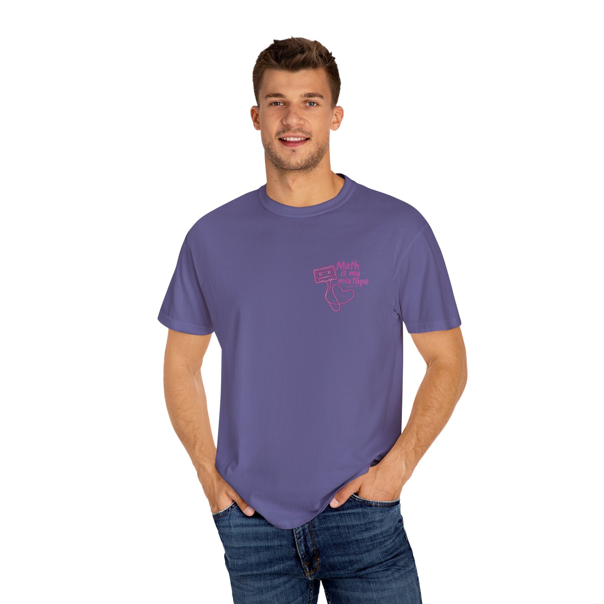 Math Is My Mixtape Shirt - Emo Math Teacher Shirt, I Speak Fluent Angst and Algebra Tee, Two-Sided Teacher Shirt