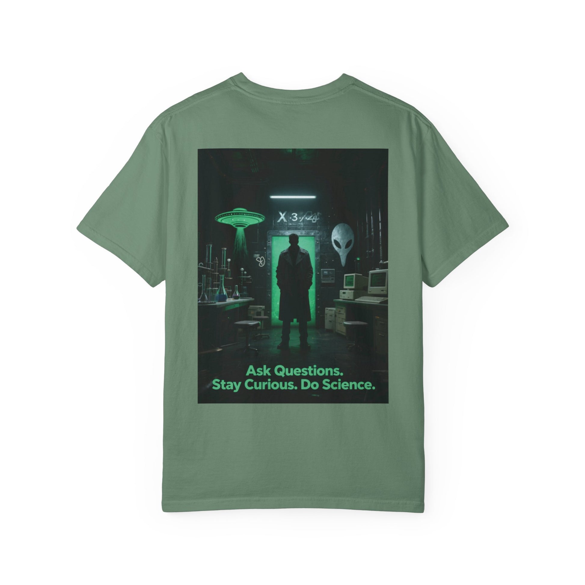 Stay Curious, Do Science X-Files Themed Tee