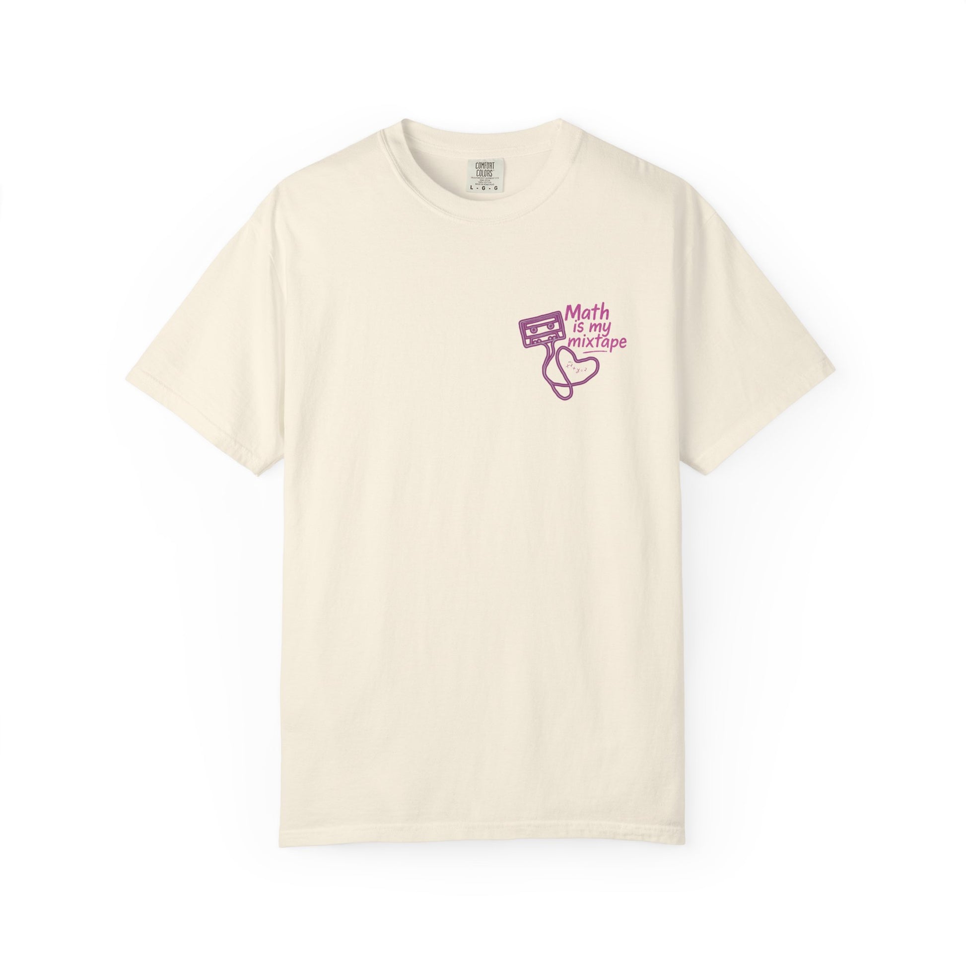 Math Is My Mixtape Shirt - Emo Math Teacher Shirt, I Speak Fluent Angst and Algebra Tee, Two-Sided Teacher Shirt