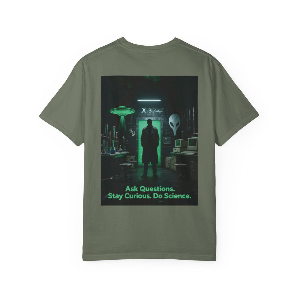 Stay Curious, Do Science X-Files Themed Tee