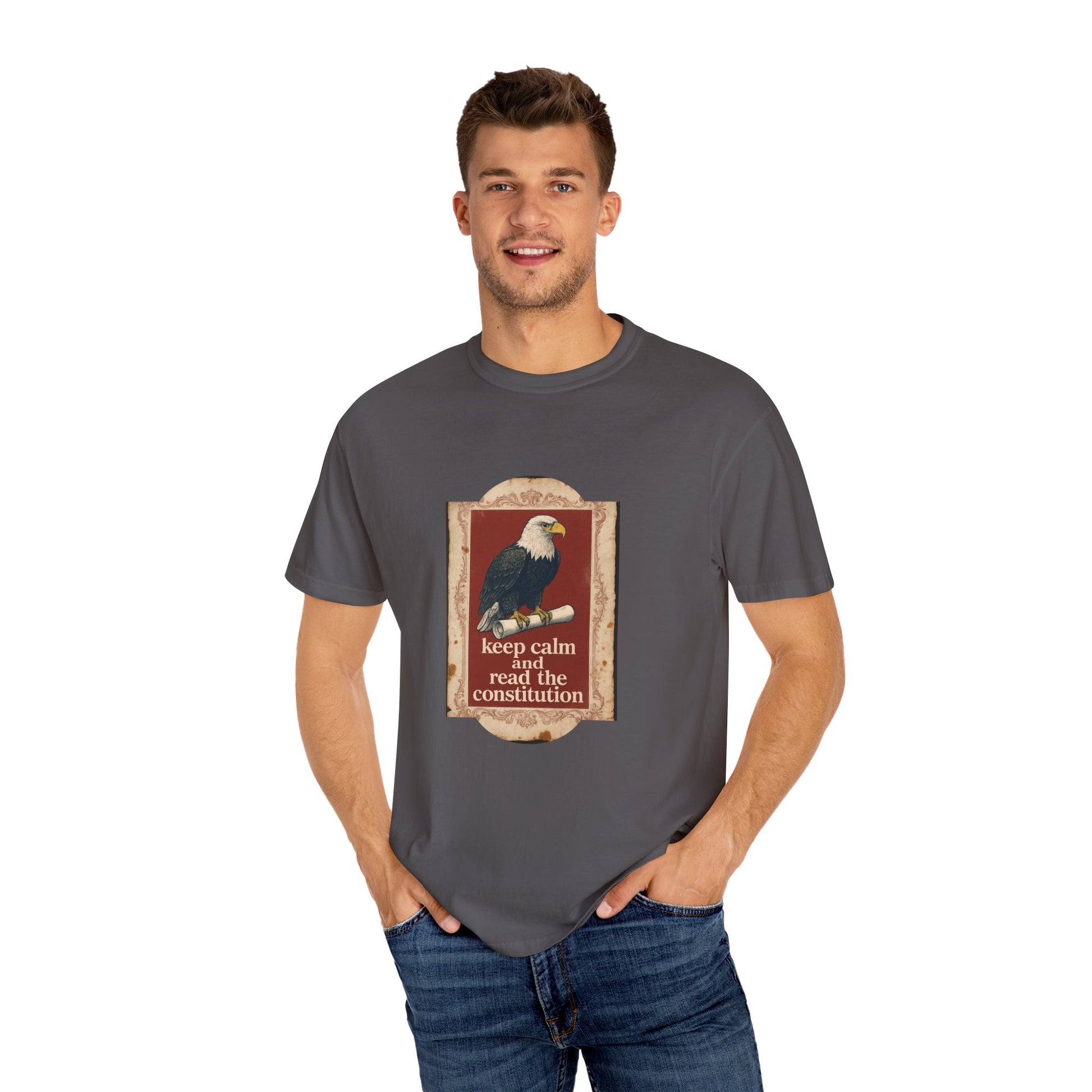 Keep Calm and Read the Constitution Tee