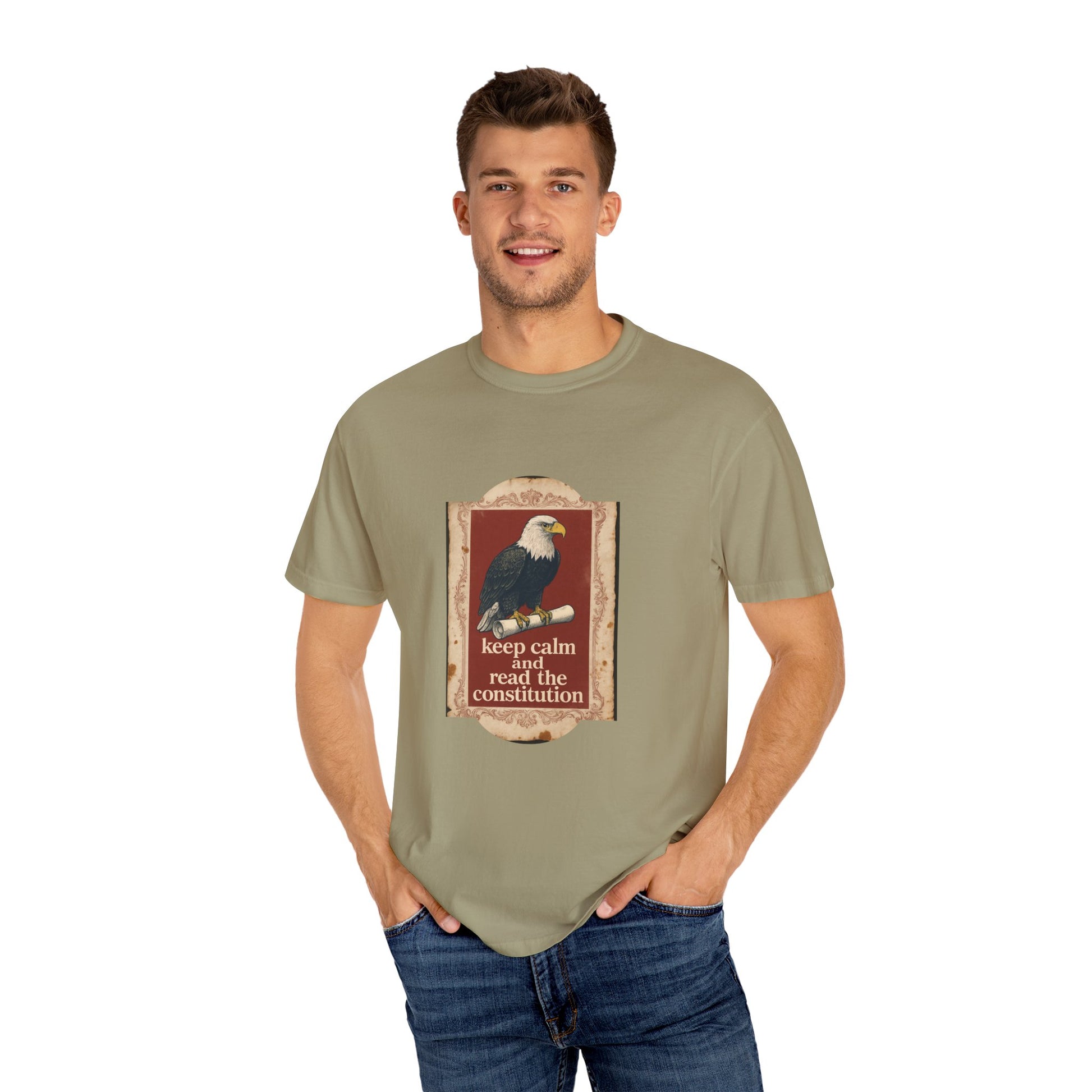 Keep Calm and Read the Constitution Tee