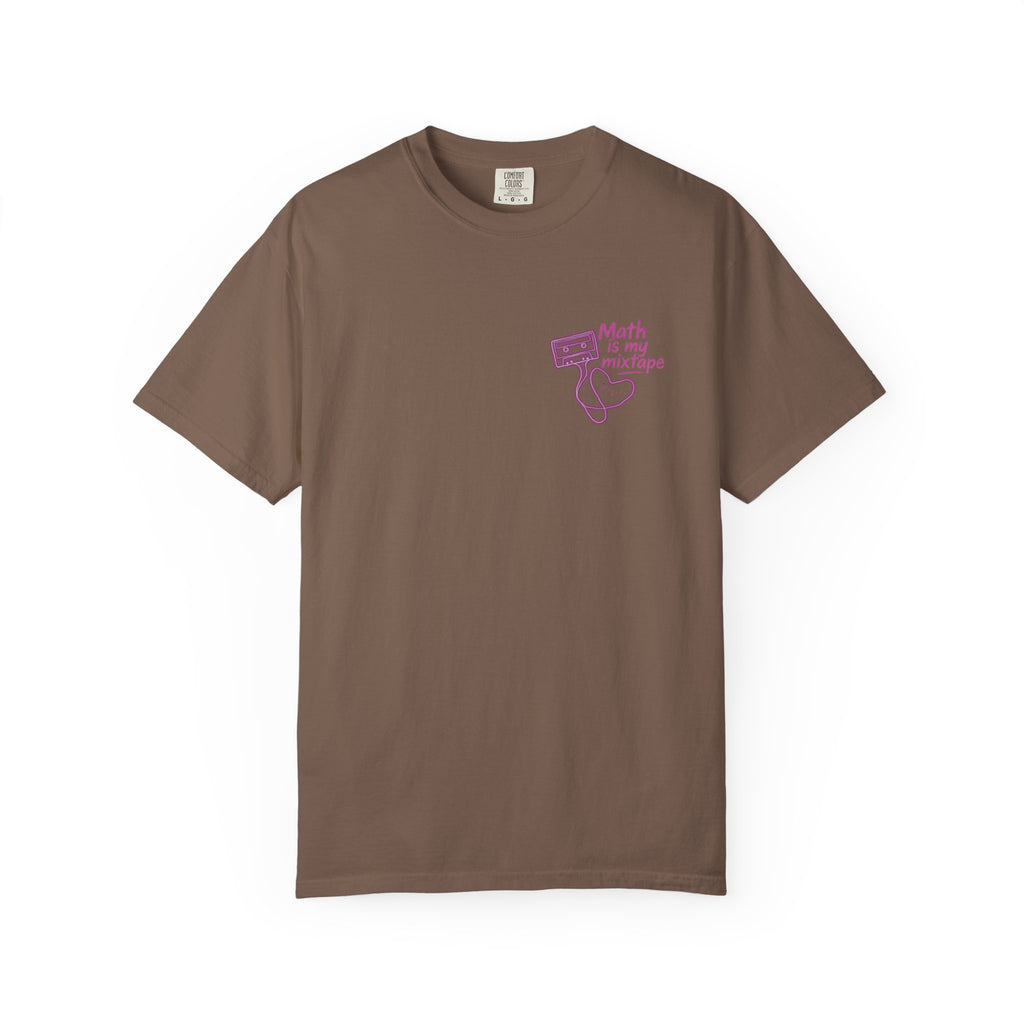 Math Is My Mixtape Shirt - Emo Math Teacher Shirt, I Speak Fluent Angst and Algebra Tee, Two-Sided Teacher Shirt