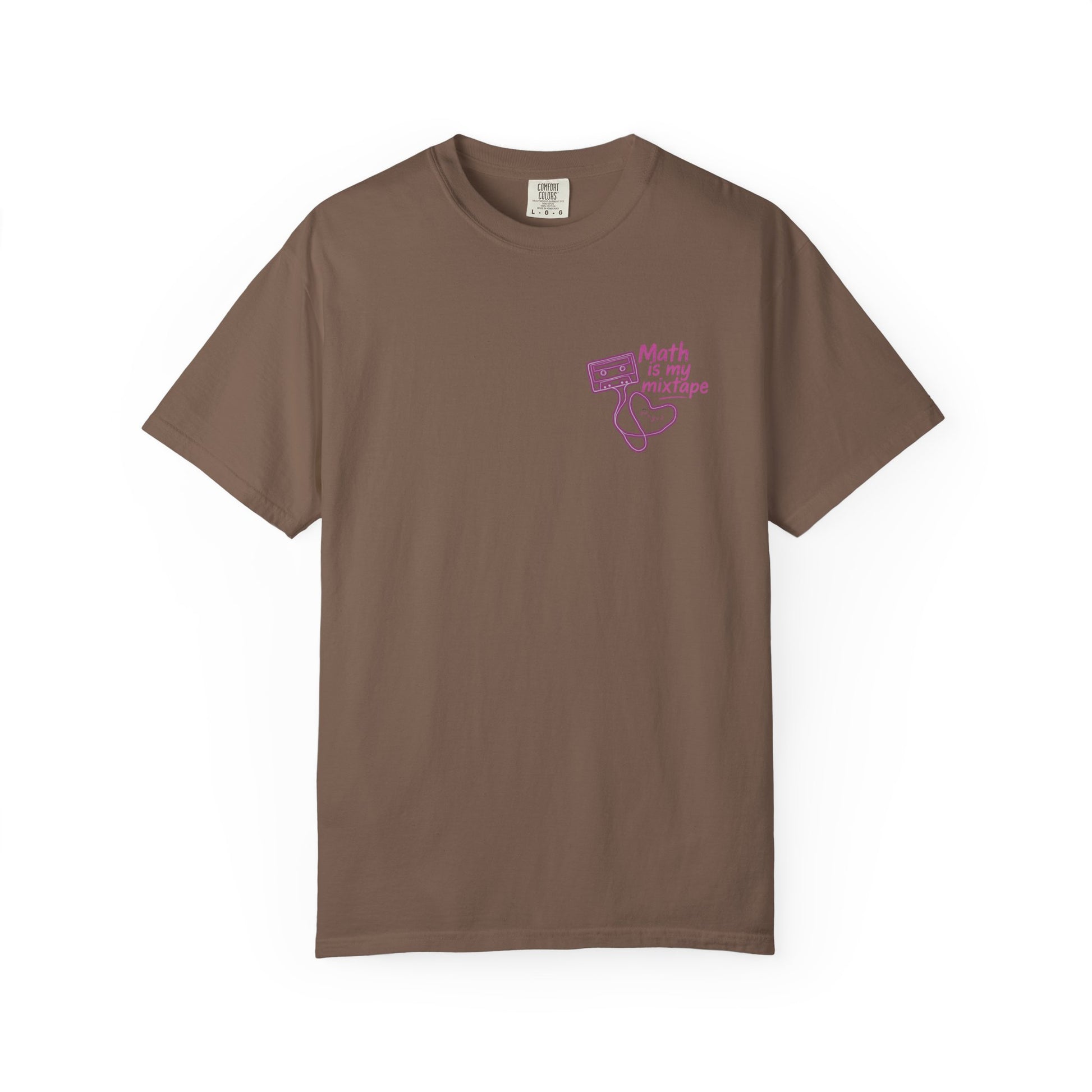 Math Is My Mixtape Shirt - Emo Math Teacher Shirt, I Speak Fluent Angst and Algebra Tee, Two-Sided Teacher Shirt