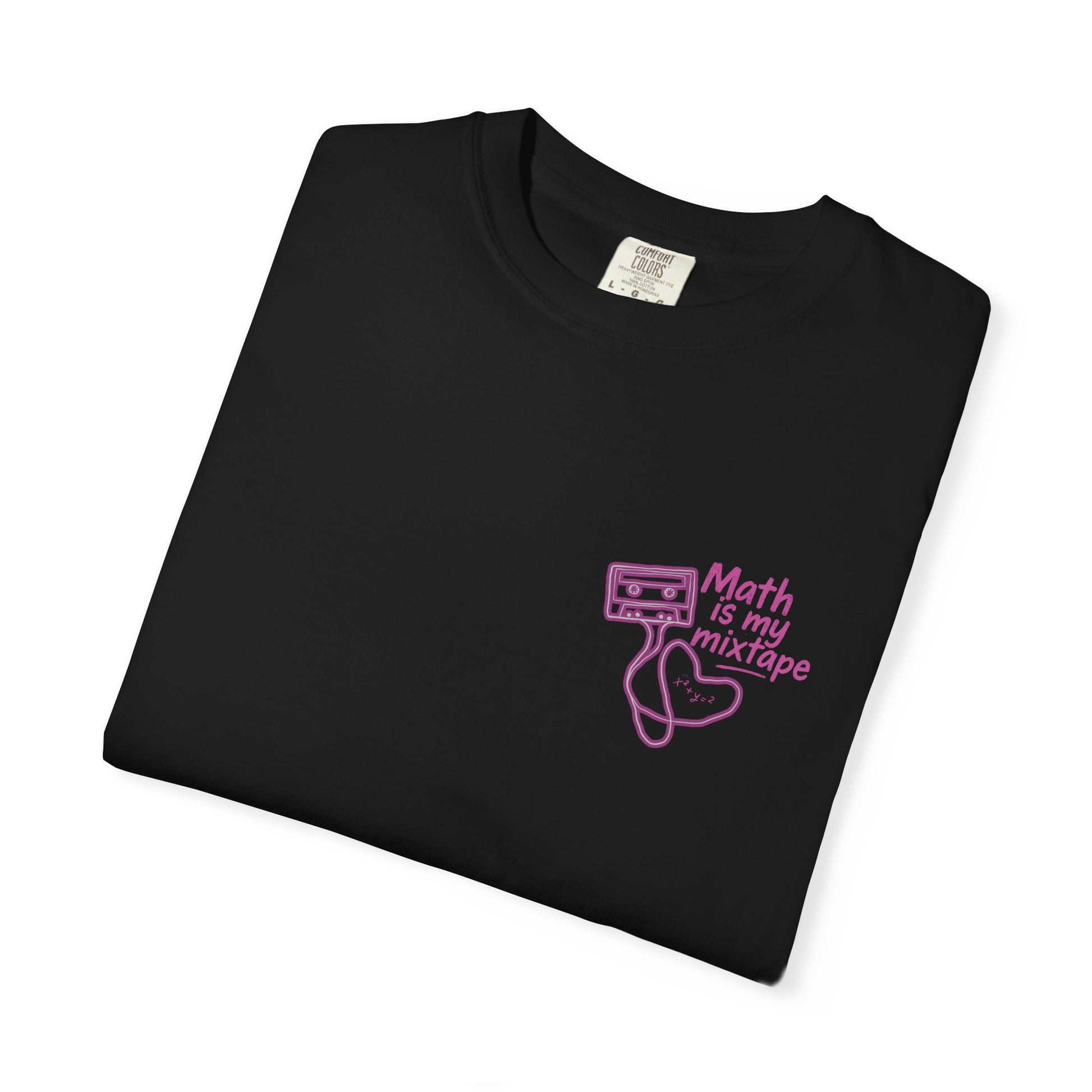 Math Is My Mixtape Shirt - Emo Math Teacher Shirt, I Speak Fluent Angst and Algebra Tee, Two-Sided Teacher Shirt