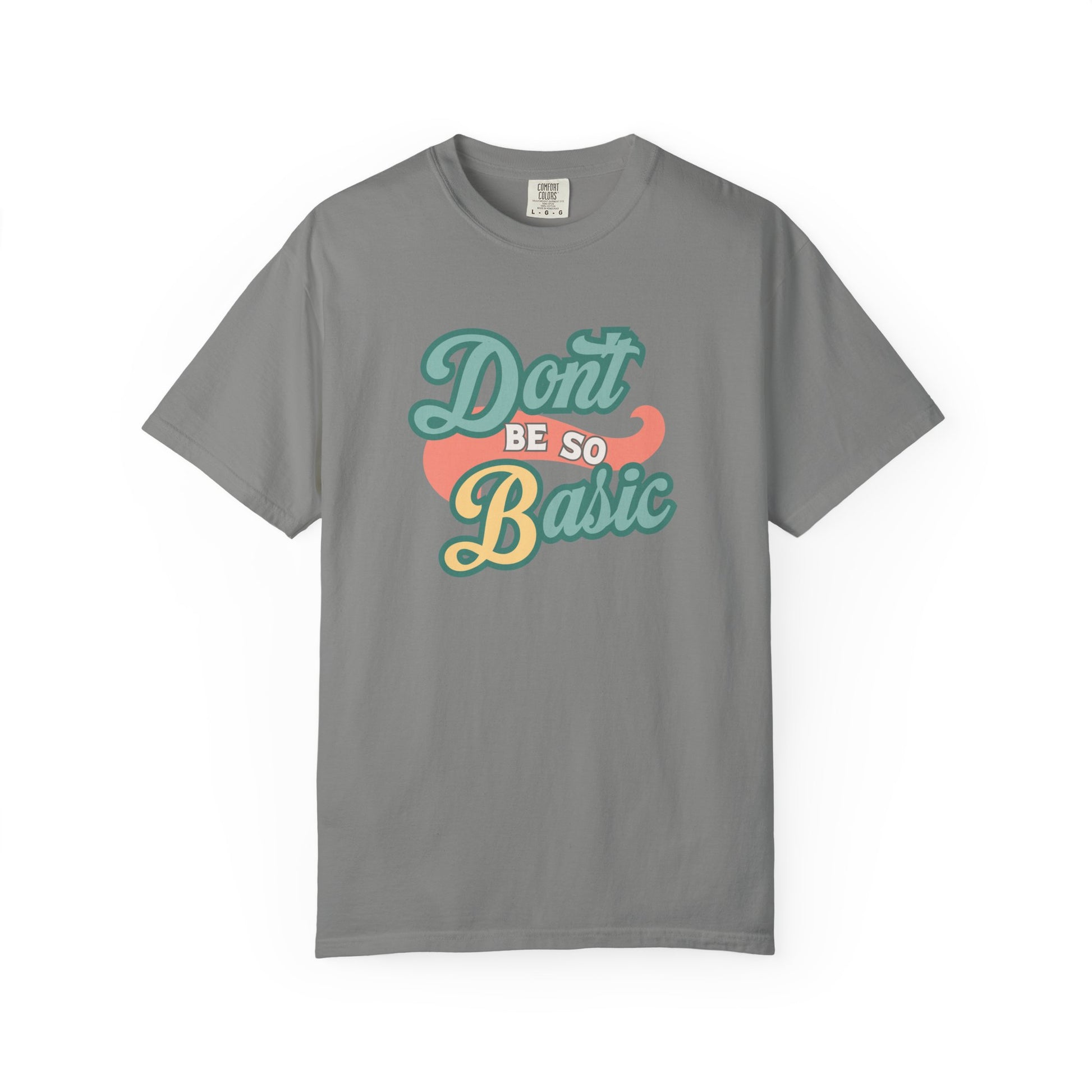 Don't Be So Basic Shirt | Chemistry Teacher Tee | pH Table Pun