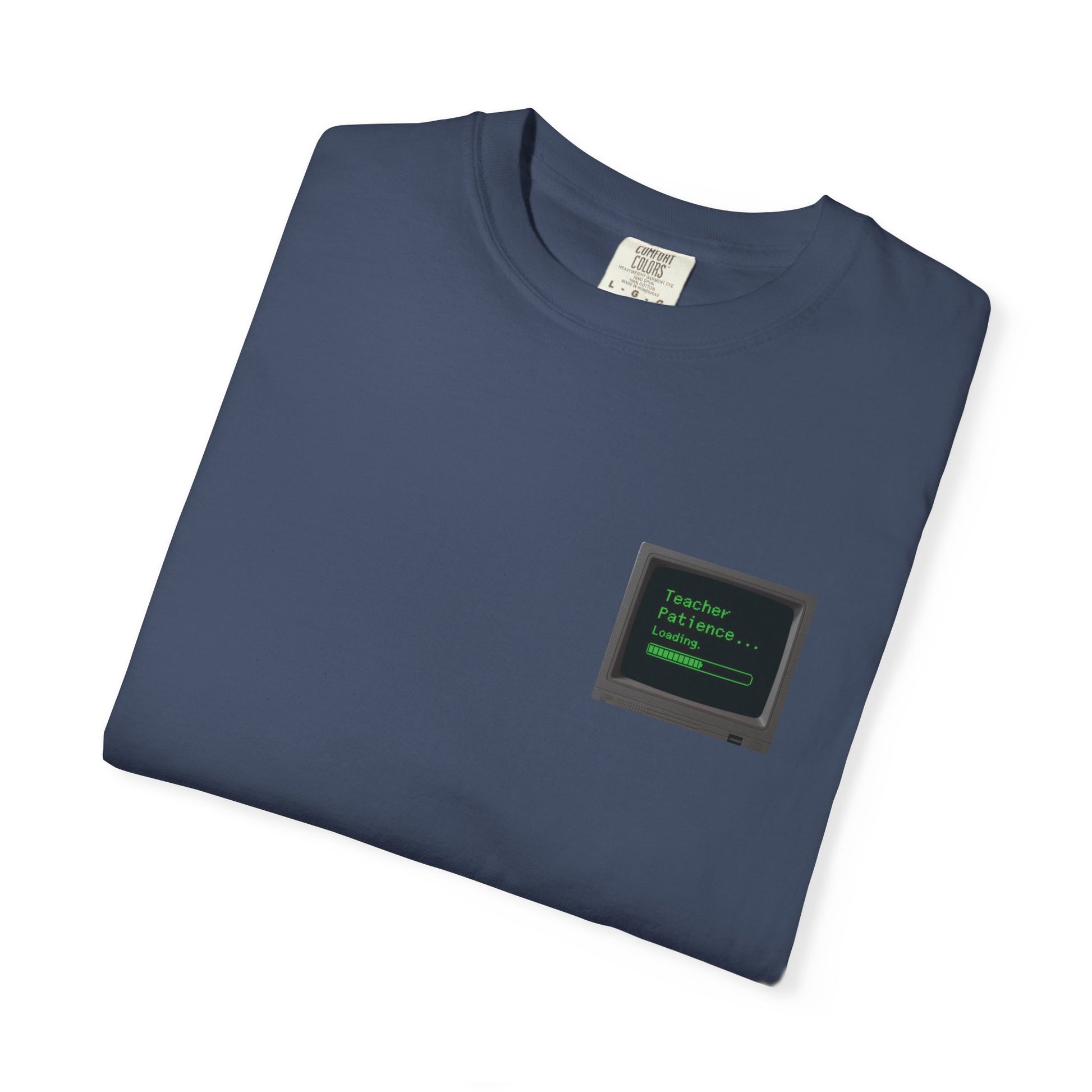 Teacher Patience Loading Shirt -  Retro 80s Computer Style Teacher Tee, Funny Back to School Shirt