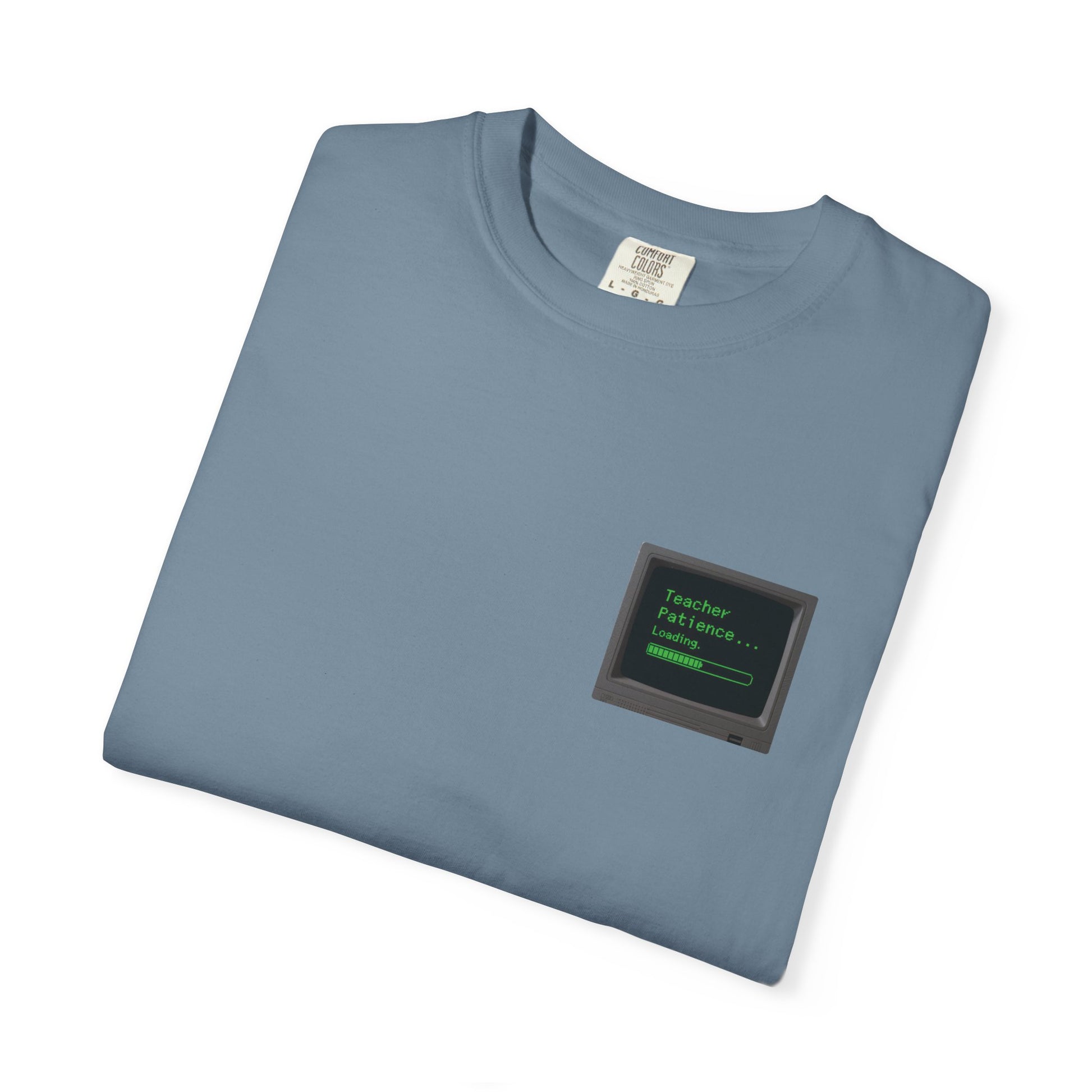 Teacher Patience Loading Shirt -  Retro 80s Computer Style Teacher Tee, Funny Back to School Shirt
