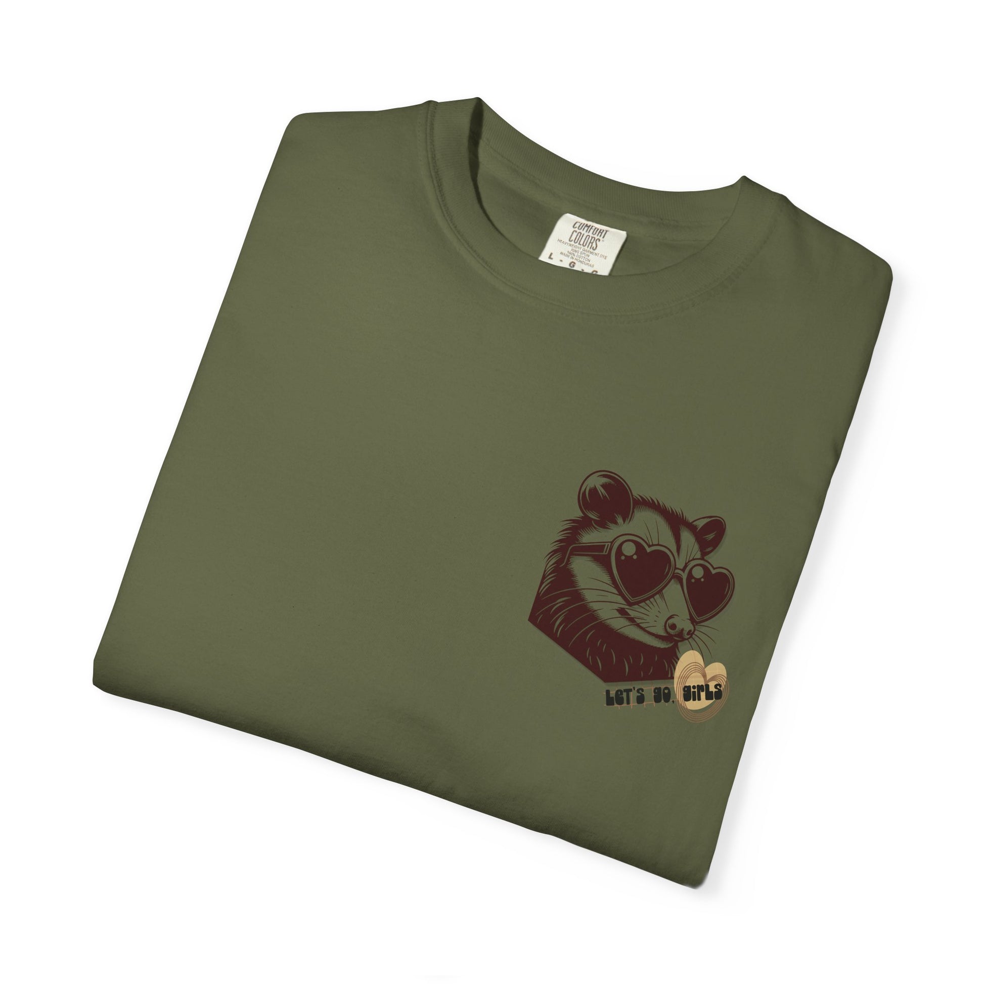 Let's Go Girls Raccoon Tee