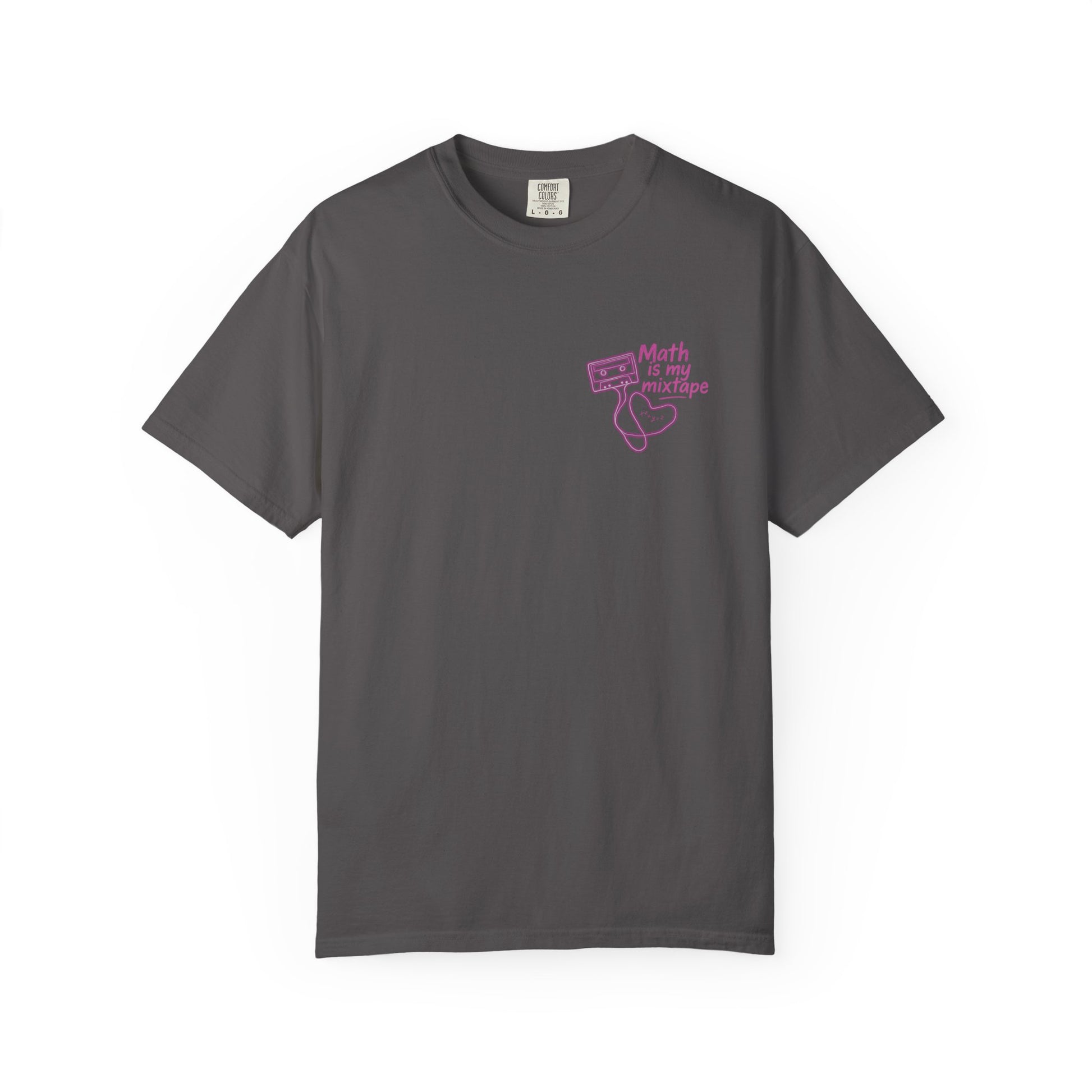 Math Is My Mixtape Shirt - Emo Math Teacher Shirt, I Speak Fluent Angst and Algebra Tee, Two-Sided Teacher Shirt