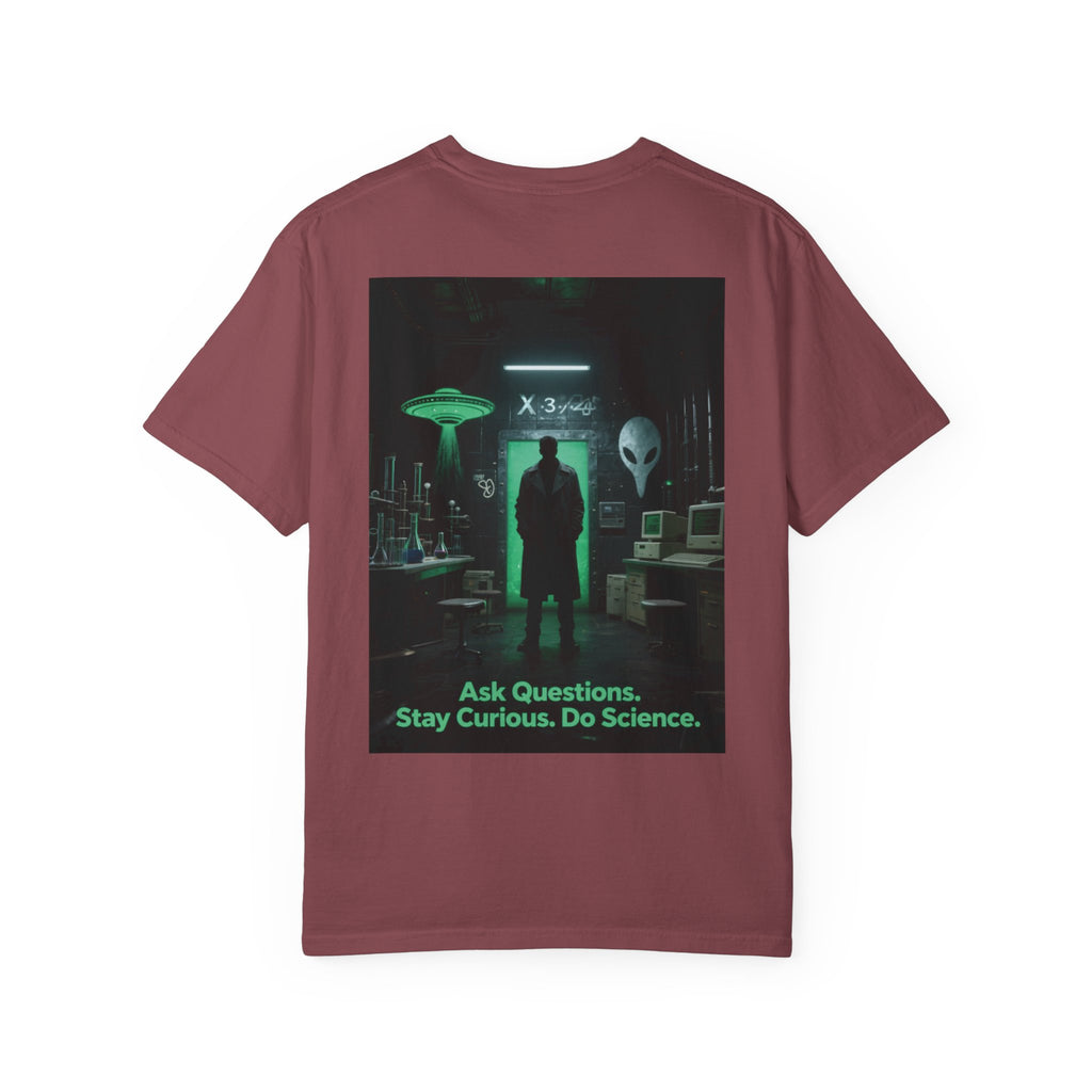 Stay Curious, Do Science X-Files Themed Tee