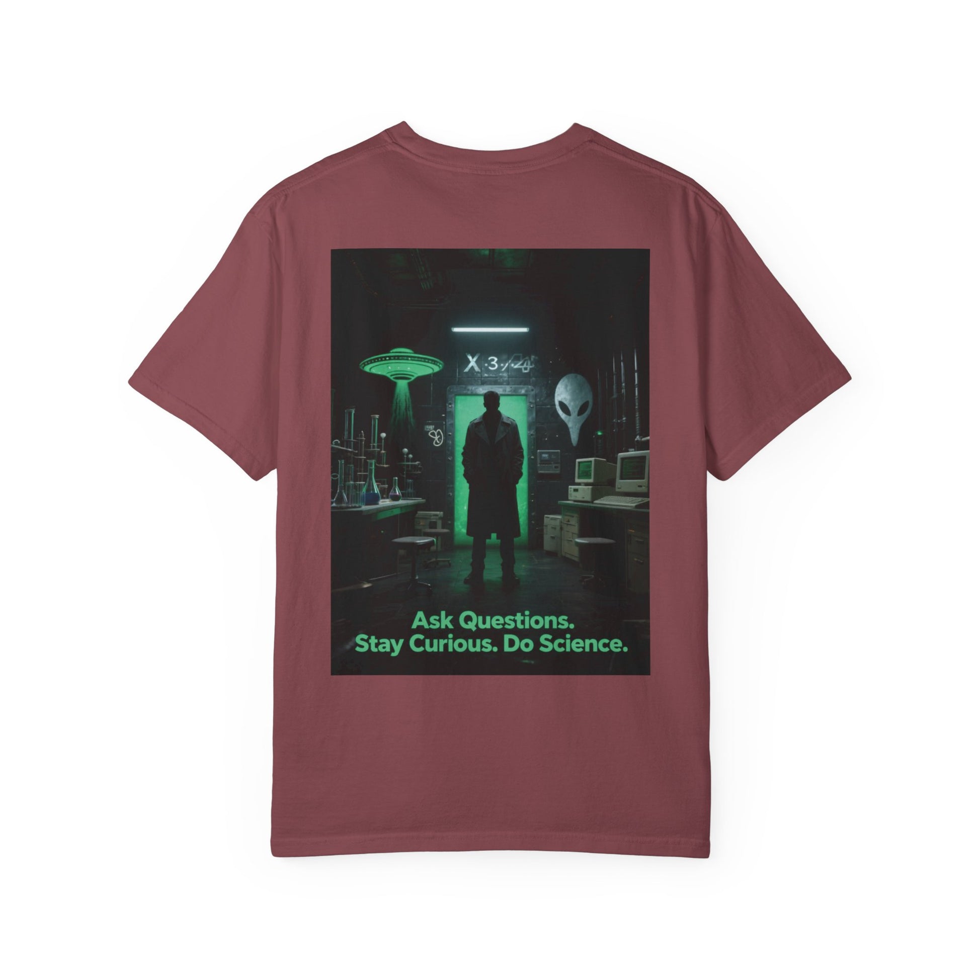 Stay Curious, Do Science X-Files Themed Tee