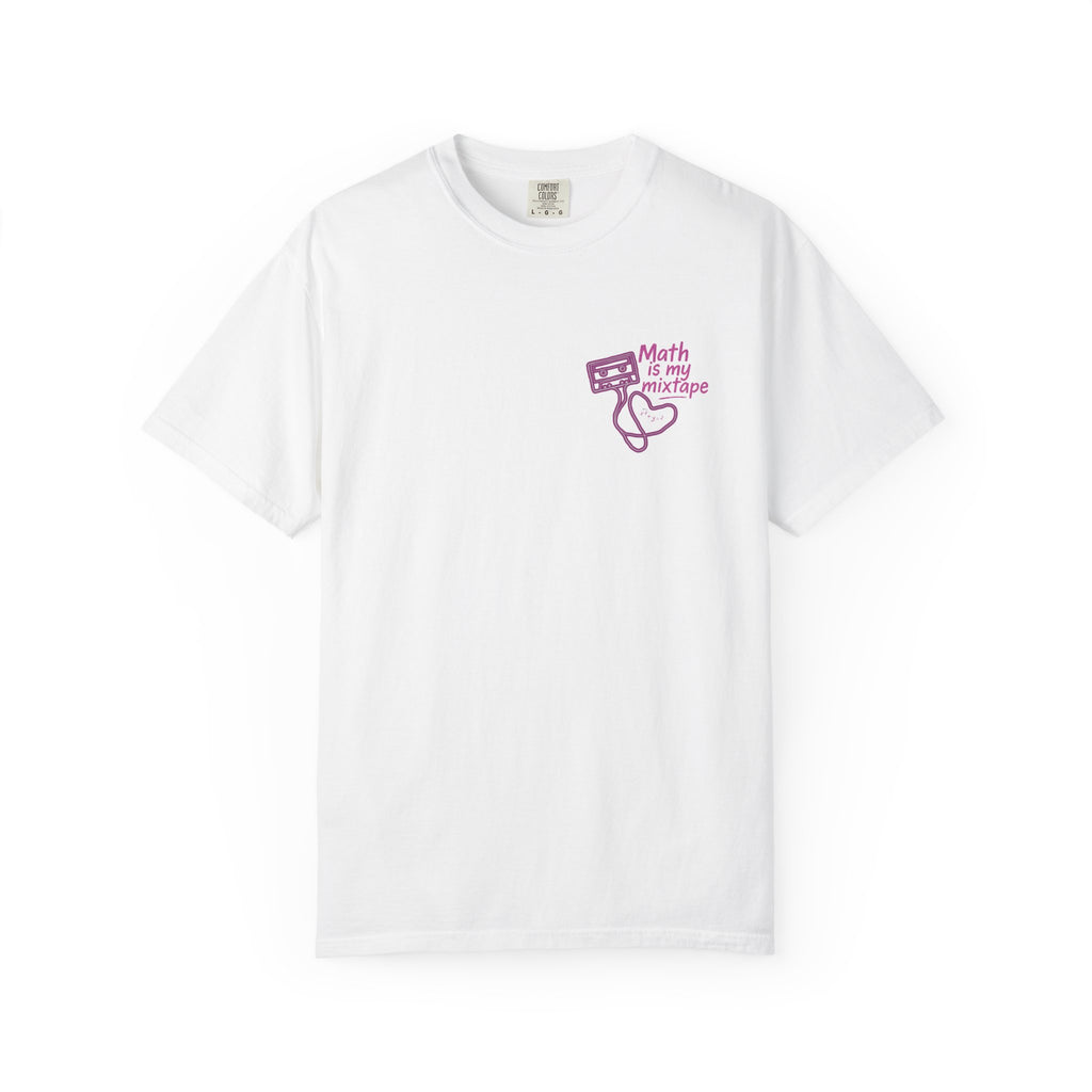 Math Is My Mixtape Shirt - Emo Math Teacher Shirt, I Speak Fluent Angst and Algebra Tee, Two-Sided Teacher Shirt